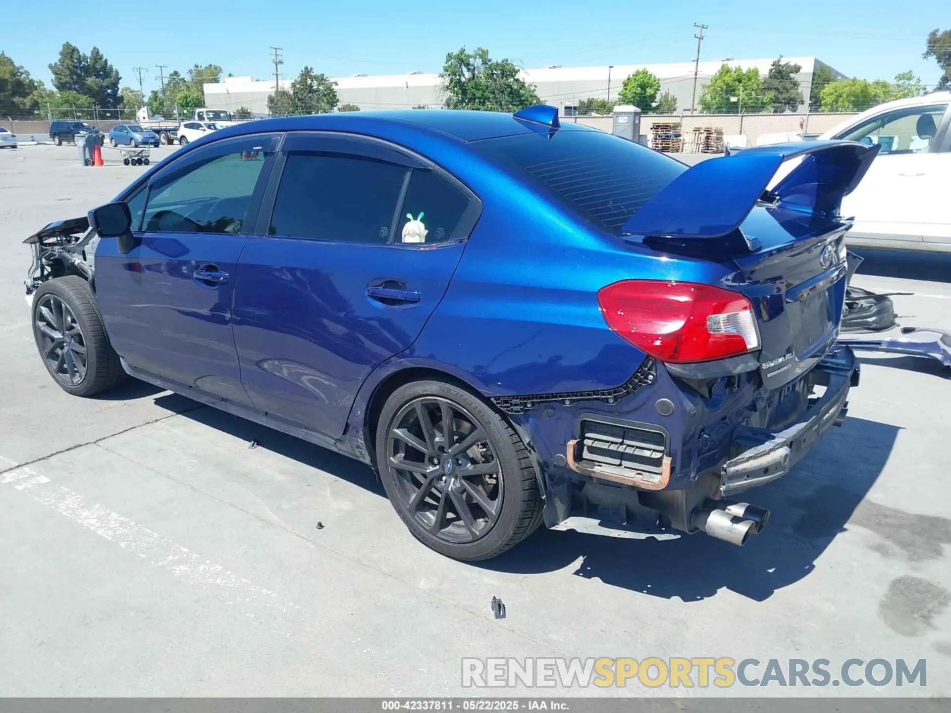 3 Photograph of a damaged car JF1VA1F66L8802018 SUBARU WRX 2020