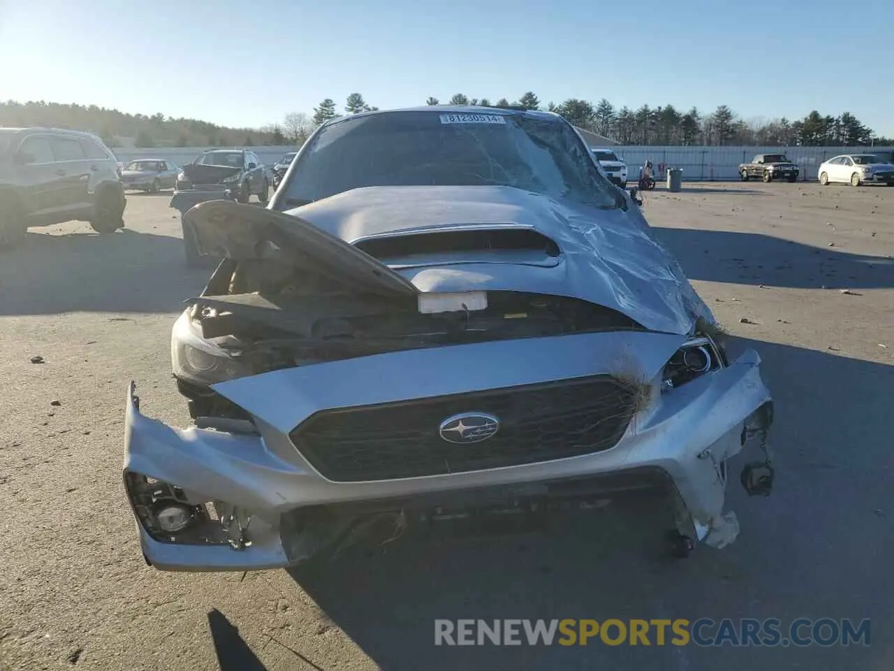 5 Photograph of a damaged car JF1VA1H60L9824278 SUBARU WRX 2020