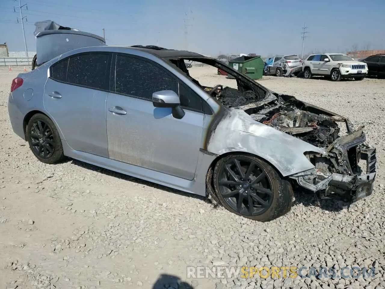 4 Photograph of a damaged car JF1VA1J64L9829431 SUBARU WRX 2020