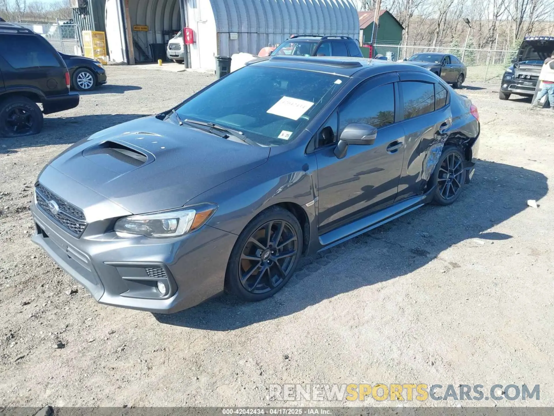 2 Photograph of a damaged car JF1VA1J65L9804781 SUBARU WRX 2020