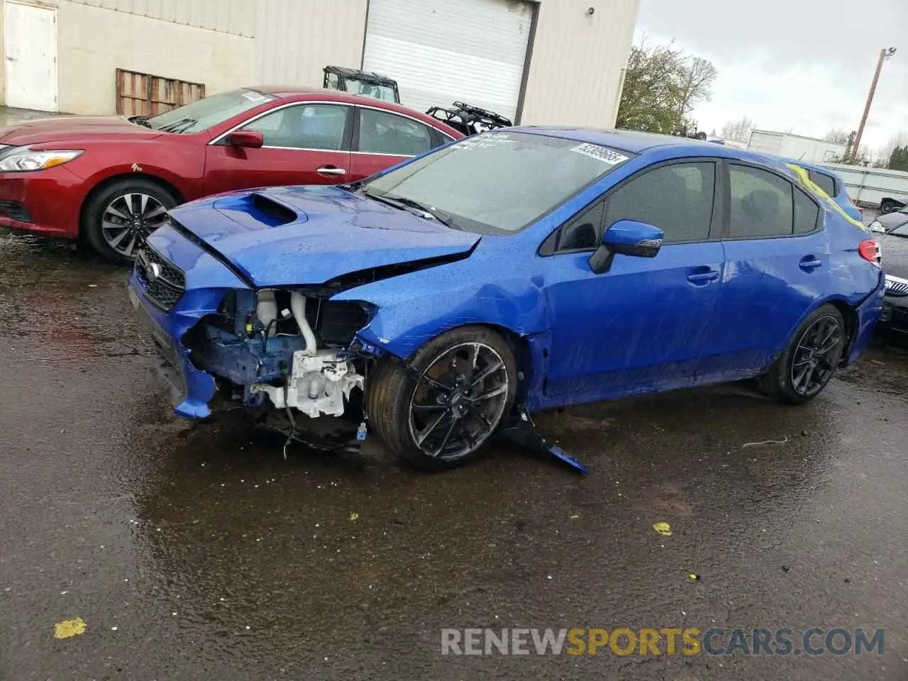 1 Photograph of a damaged car JF1VA1P63L8817090 SUBARU WRX 2020