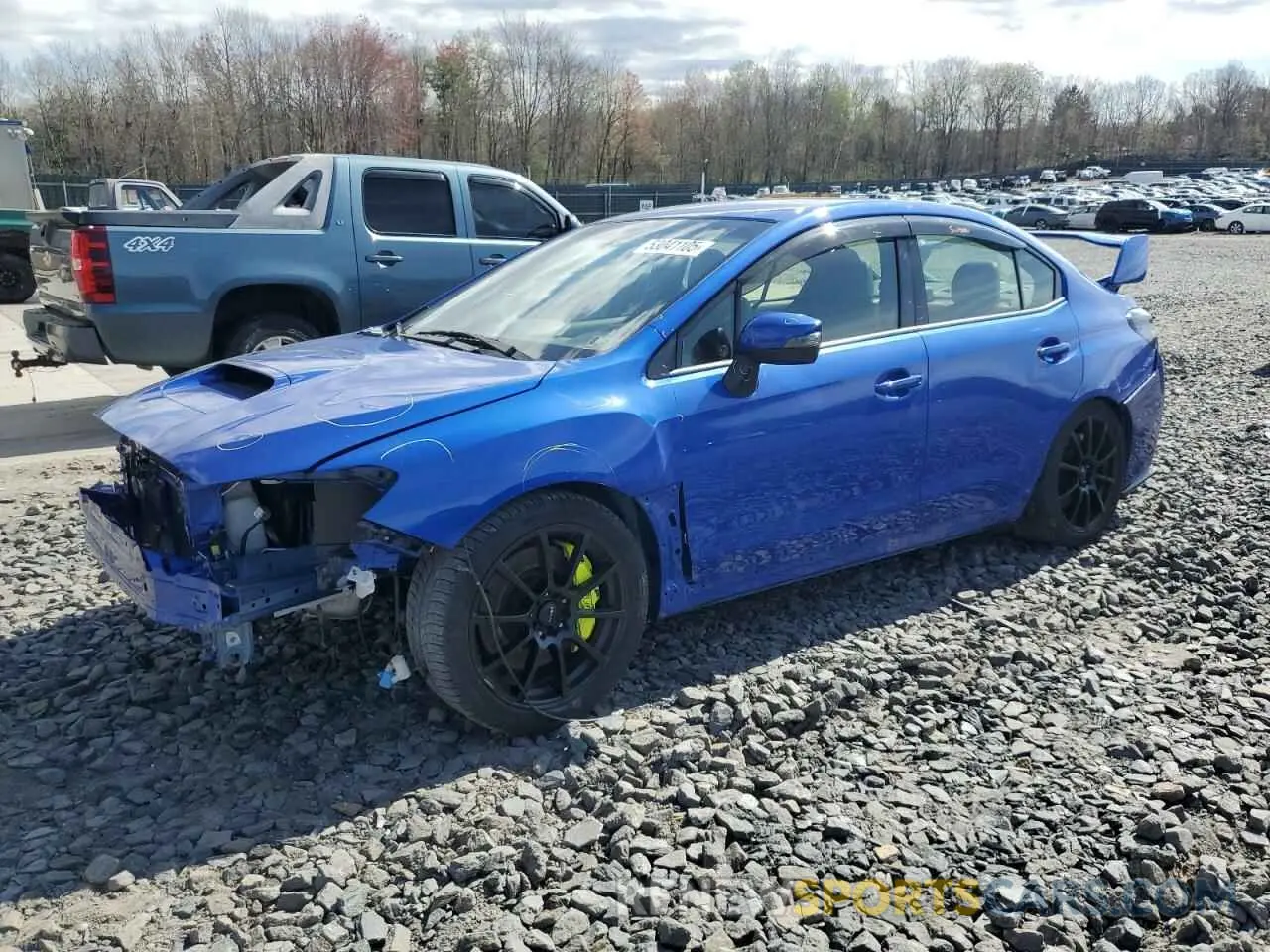 1 Photograph of a damaged car JF1VA2E61L9807791 SUBARU WRX 2020