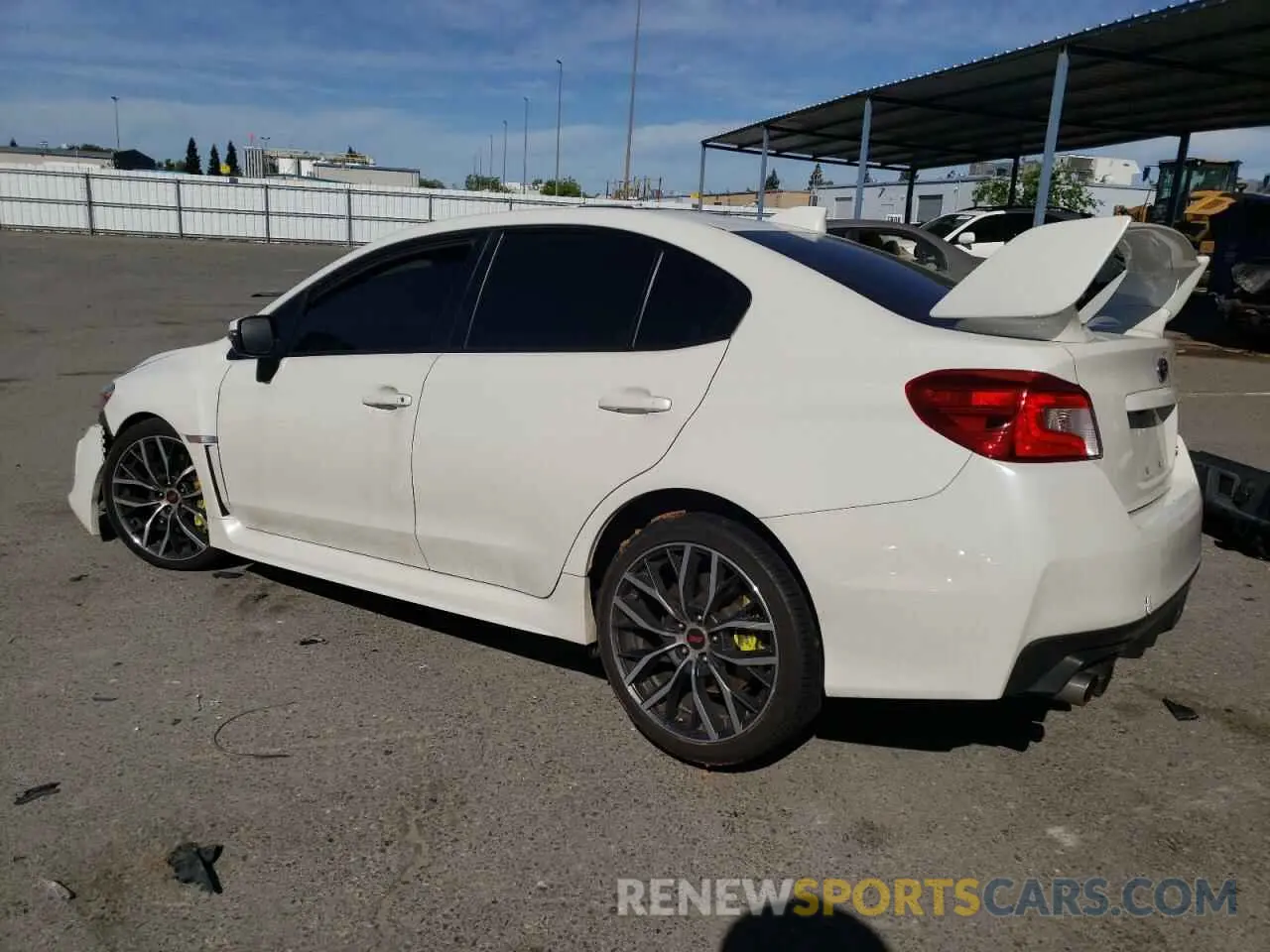 2 Photograph of a damaged car JF1VA2E61L9822212 SUBARU WRX 2020