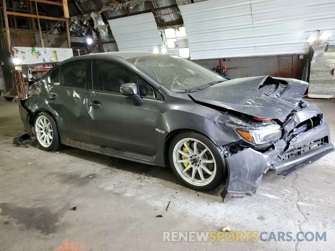 4 Фотография поврежденного автомобиля JF1VA2E65L9818521 SUBARU WRX 2020