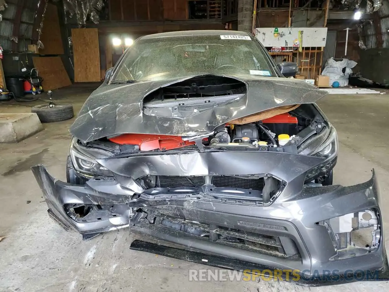 5 Фотография поврежденного автомобиля JF1VA2E65L9818521 SUBARU WRX 2020