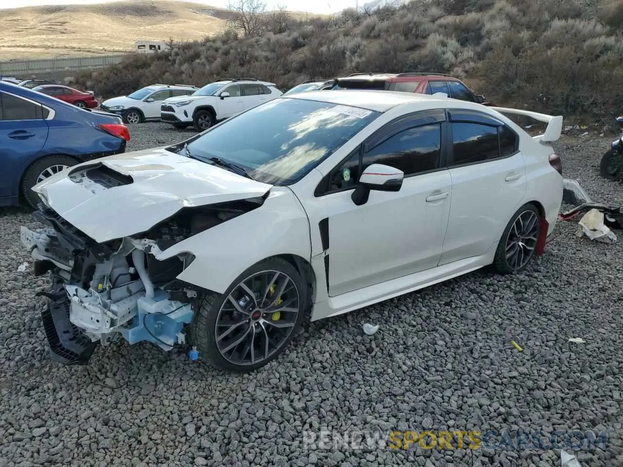 1 Фотография поврежденного автомобиля JF1VA2E65L9821158 SUBARU WRX 2020