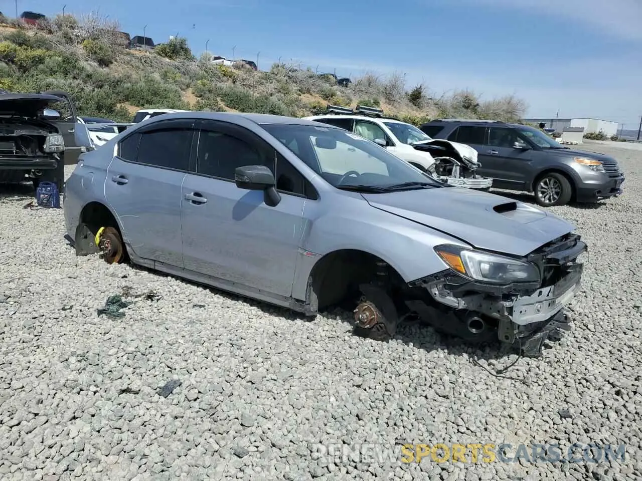 4 Фотография поврежденного автомобиля JF1VA2E6XL9805229 SUBARU WRX 2020