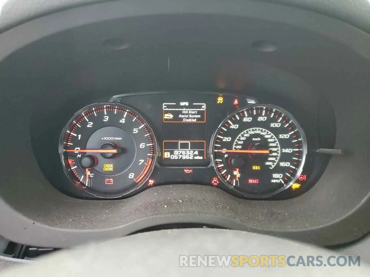 9 Фотография поврежденного автомобиля JF1VA1A61M9820056 SUBARU WRX 2021