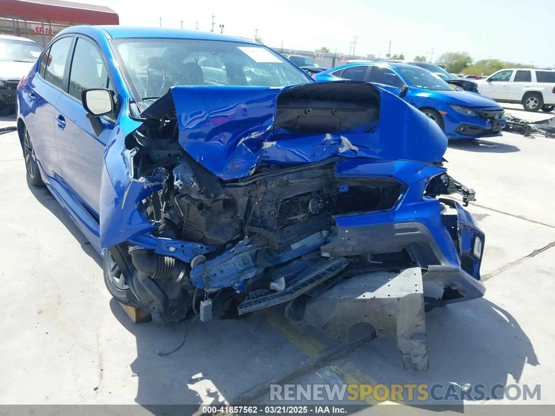 12 Фотография поврежденного автомобиля JF1VA1A62M9819756 SUBARU WRX 2021