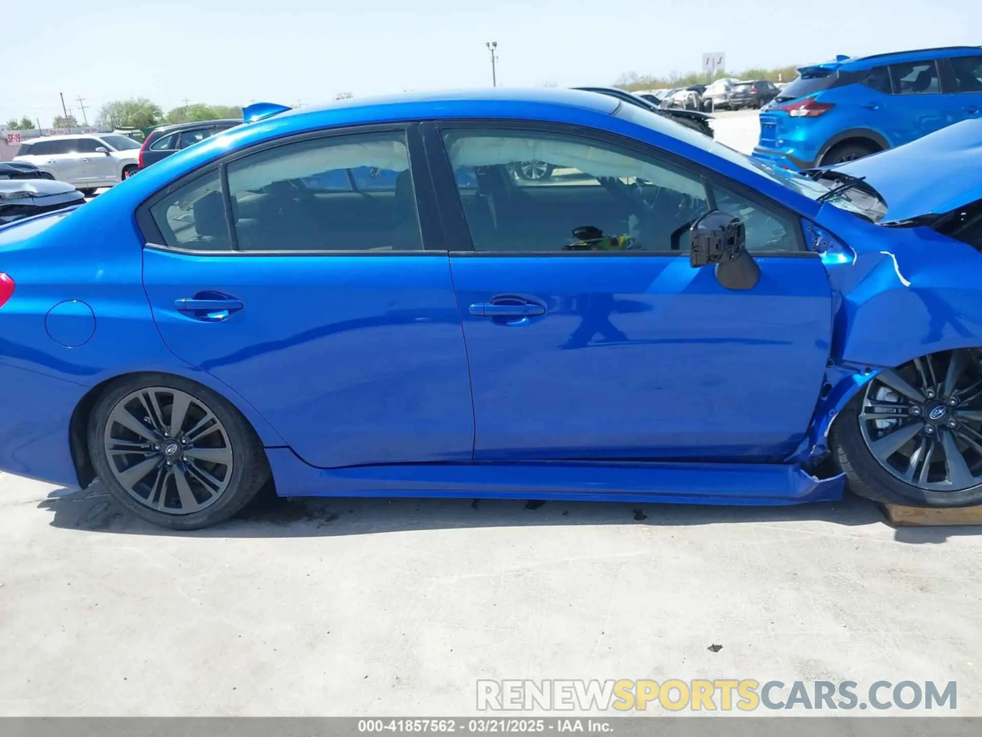 13 Фотография поврежденного автомобиля JF1VA1A62M9819756 SUBARU WRX 2021