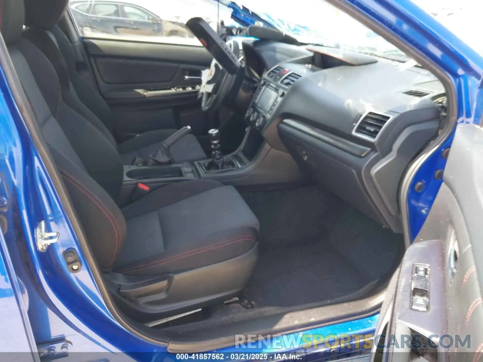 5 Фотография поврежденного автомобиля JF1VA1A62M9819756 SUBARU WRX 2021