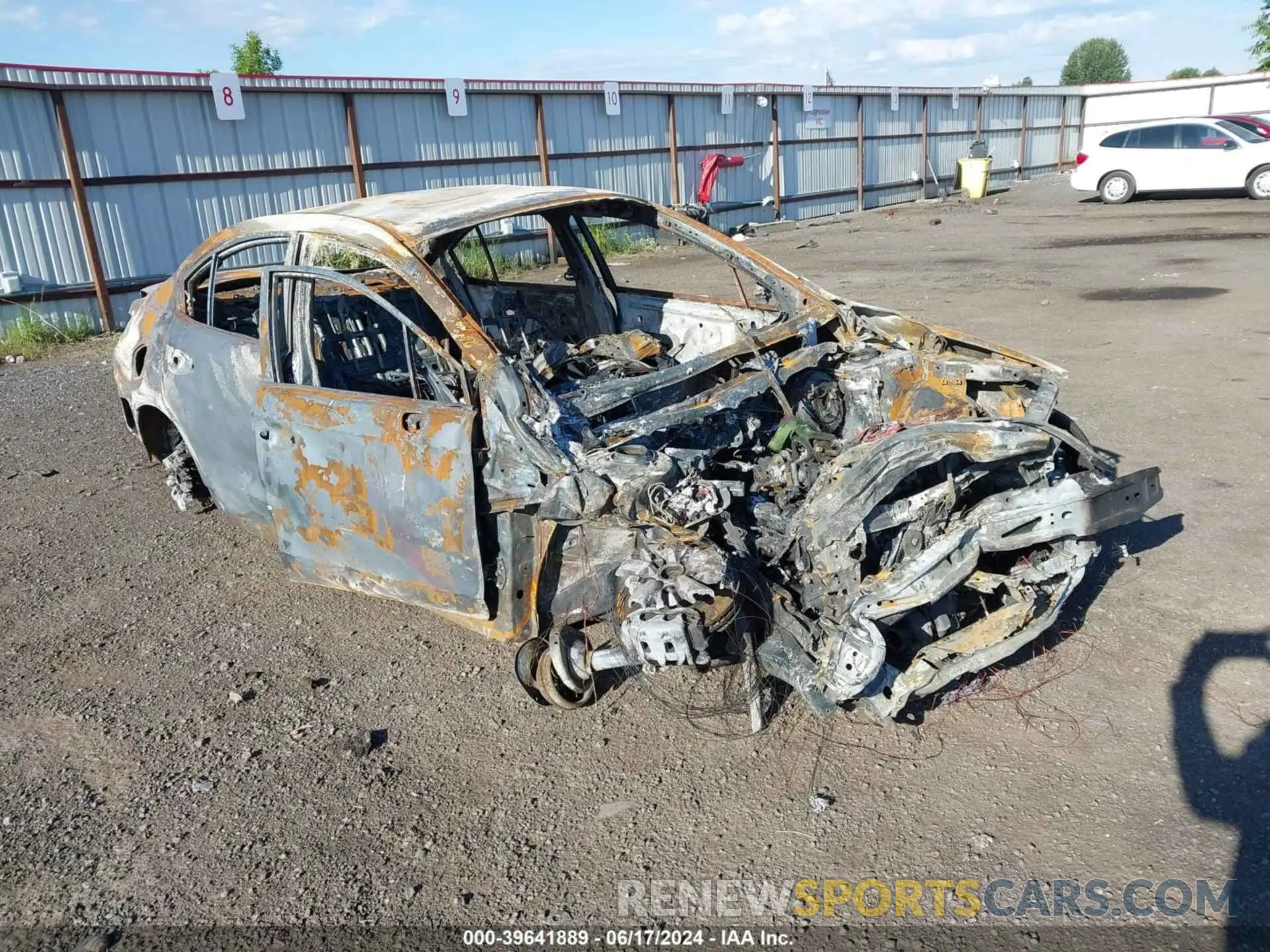 1 Photograph of a damaged car JF1VA1A63M9821497 SUBARU WRX 2021