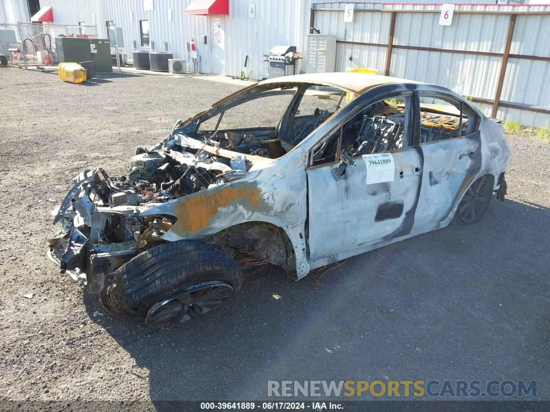 2 Photograph of a damaged car JF1VA1A63M9821497 SUBARU WRX 2021