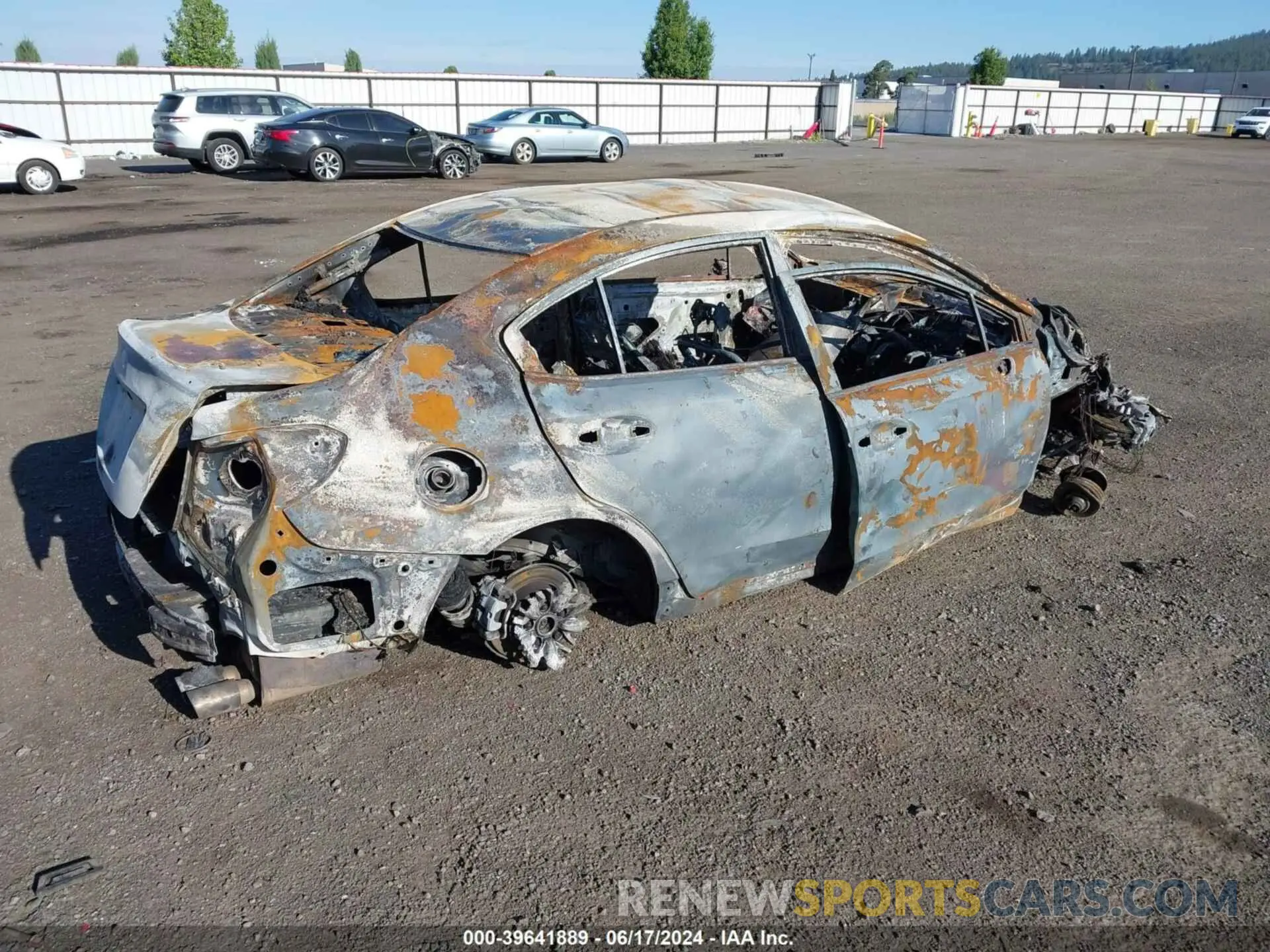 4 Photograph of a damaged car JF1VA1A63M9821497 SUBARU WRX 2021