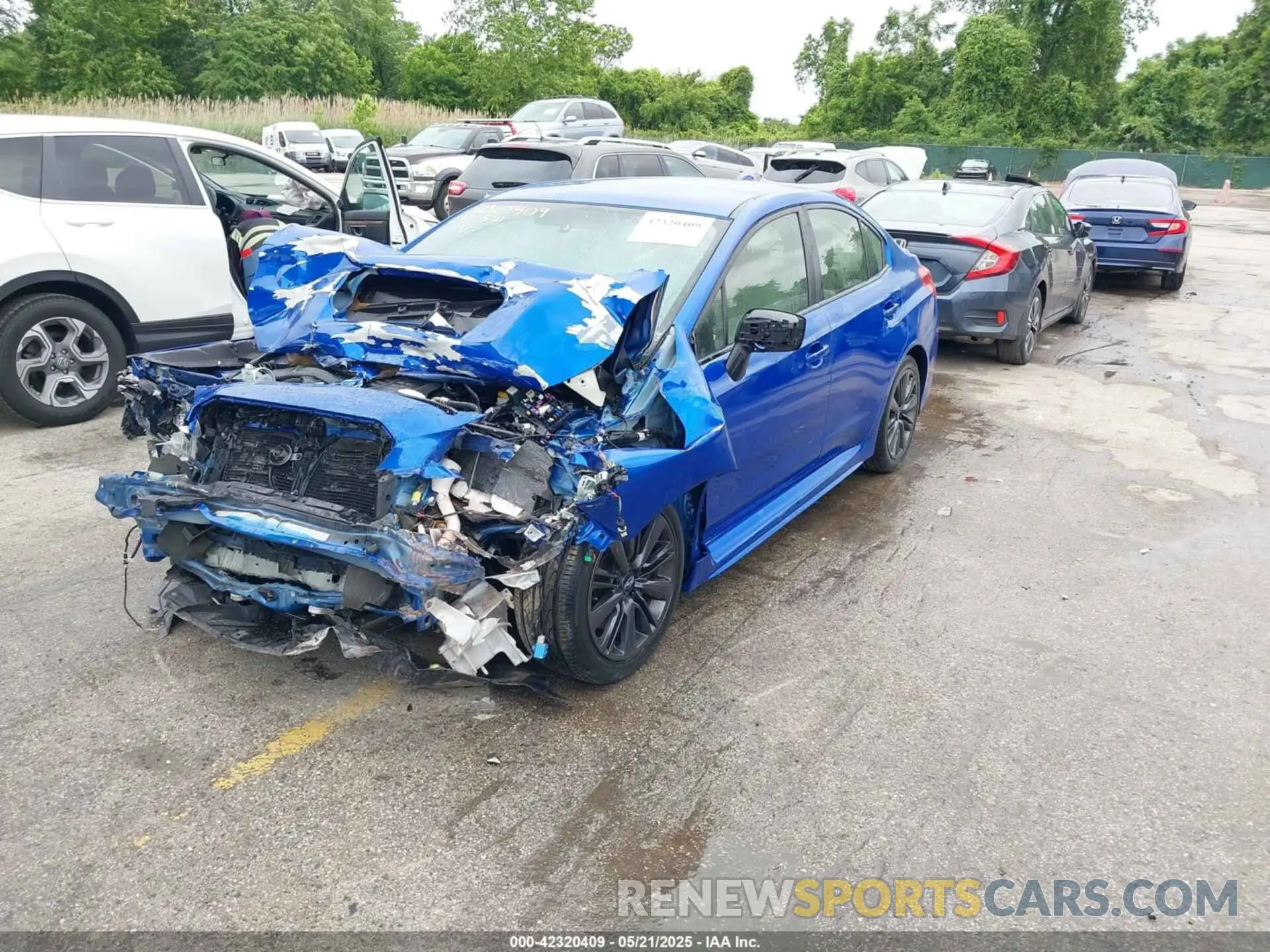 2 Photograph of a damaged car JF1VA1A64M9811027 SUBARU WRX 2021