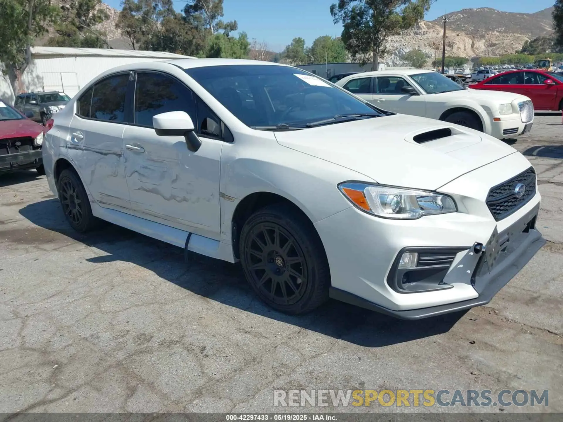 1 Photograph of a damaged car JF1VA1A65M9810646 SUBARU WRX 2021