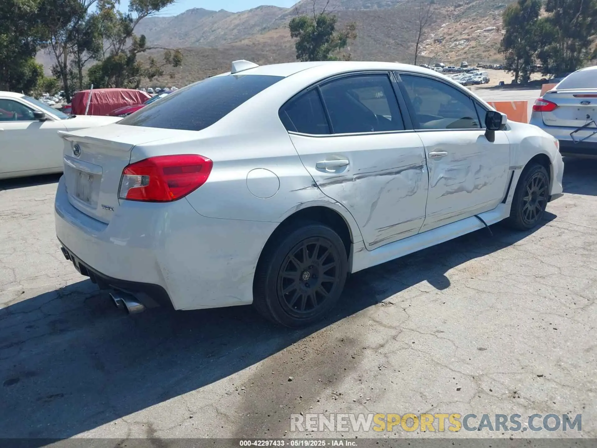 4 Photograph of a damaged car JF1VA1A65M9810646 SUBARU WRX 2021