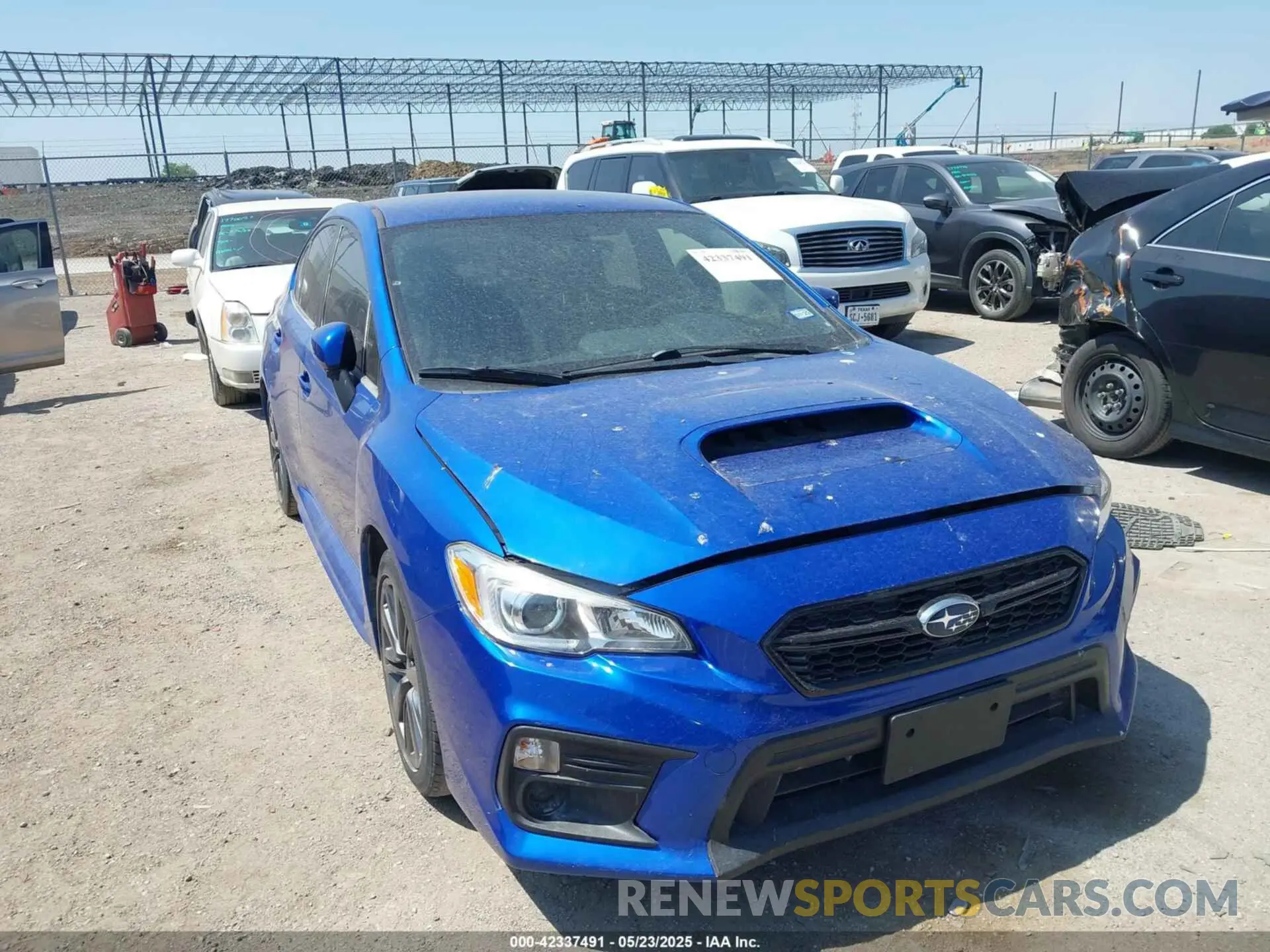 1 Photograph of a damaged car JF1VA1A66M9801924 SUBARU WRX 2021