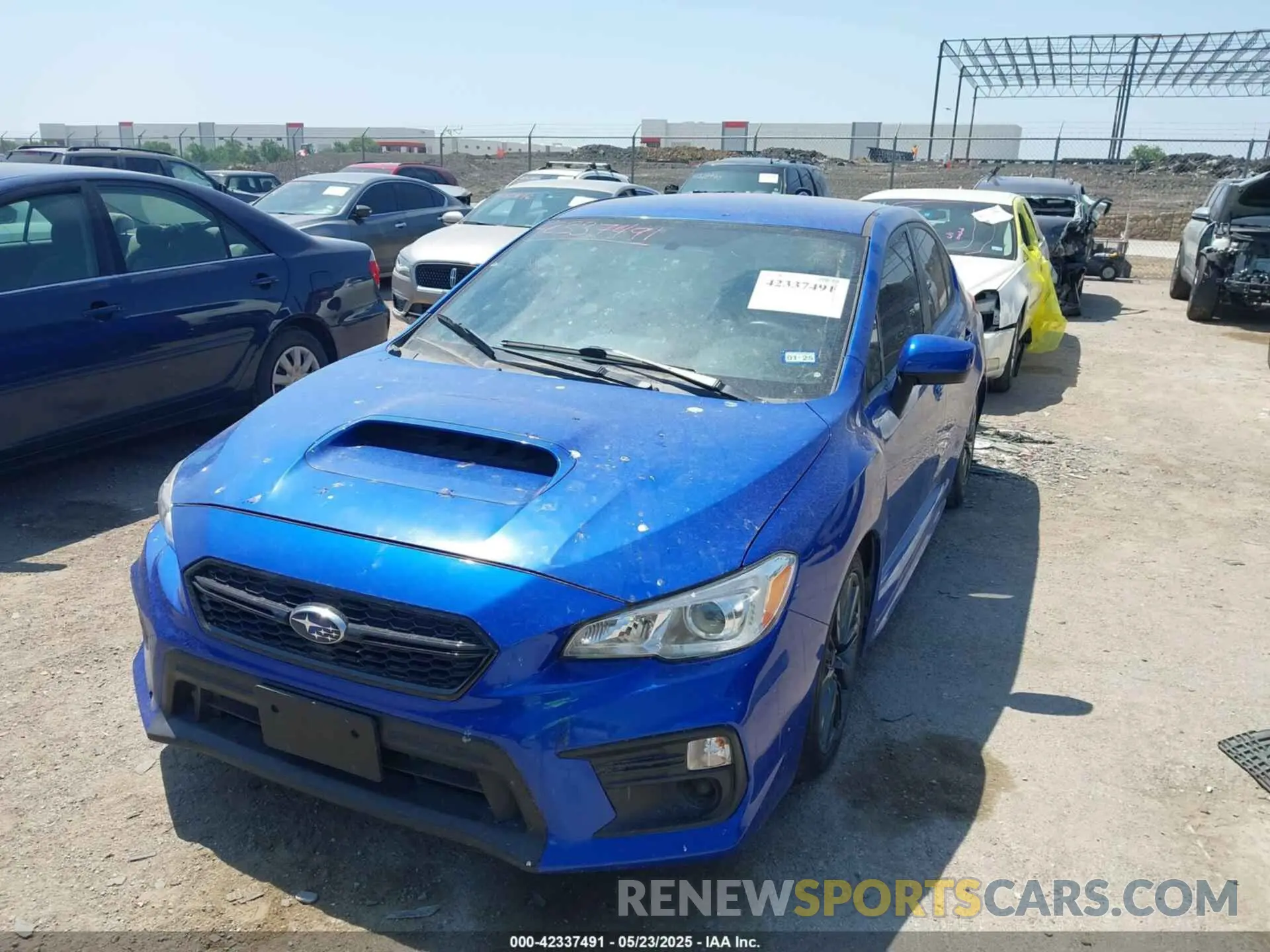 6 Photograph of a damaged car JF1VA1A66M9801924 SUBARU WRX 2021
