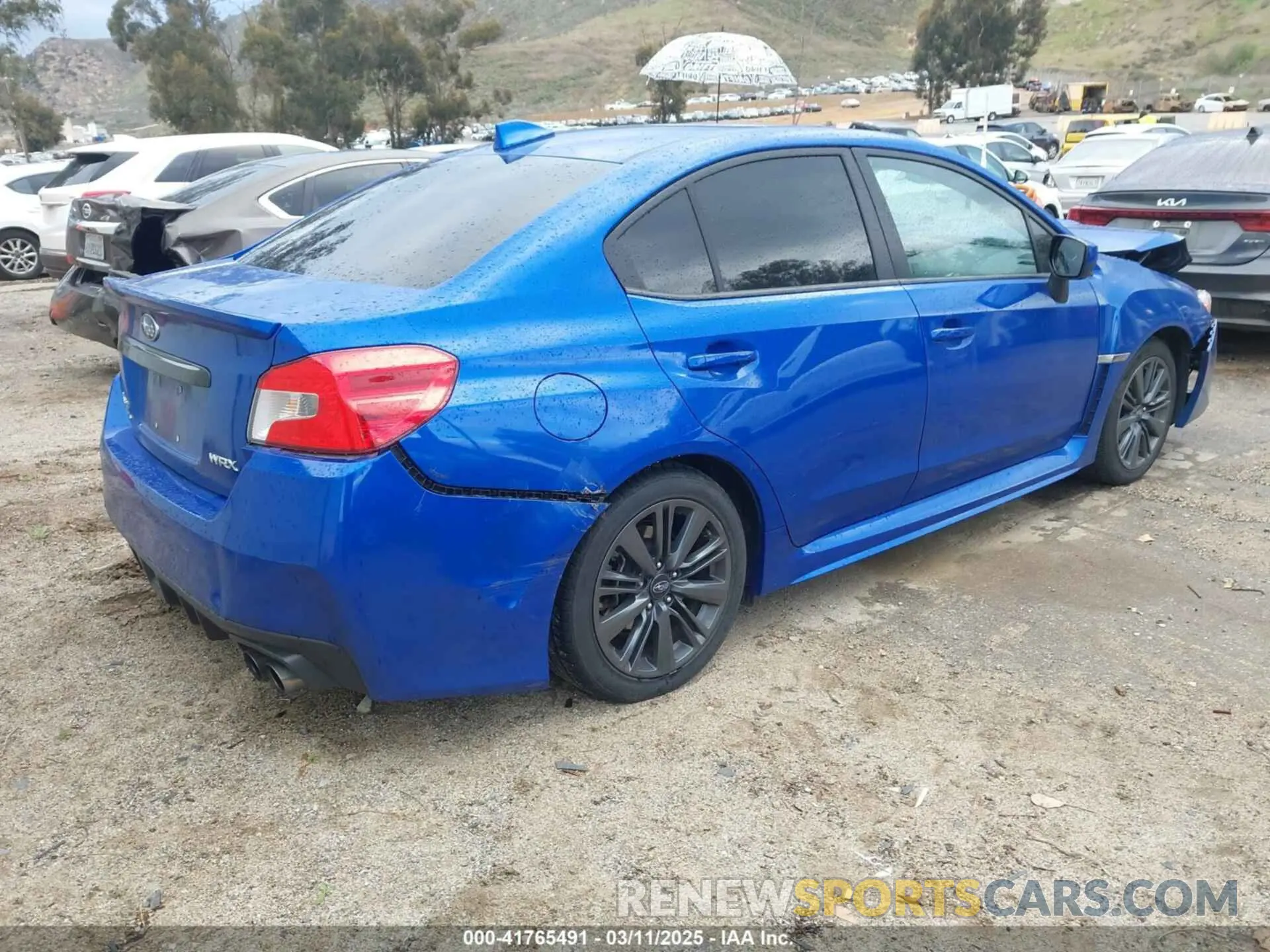 4 Фотография поврежденного автомобиля JF1VA1A68M9802718 SUBARU WRX 2021