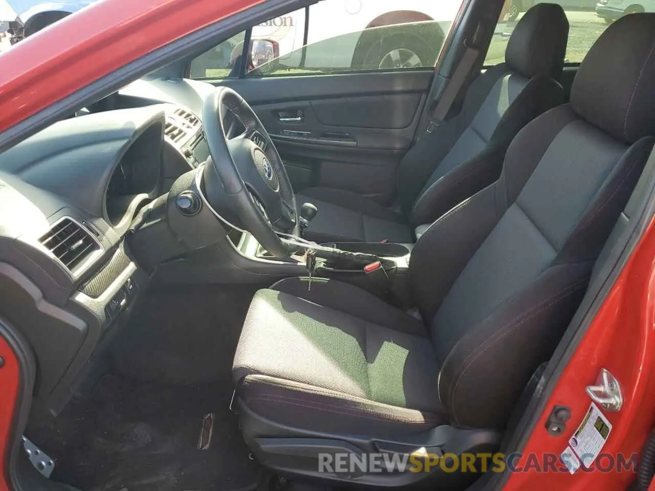 7 Photograph of a damaged car JF1VA1A68M9810396 SUBARU WRX 2021