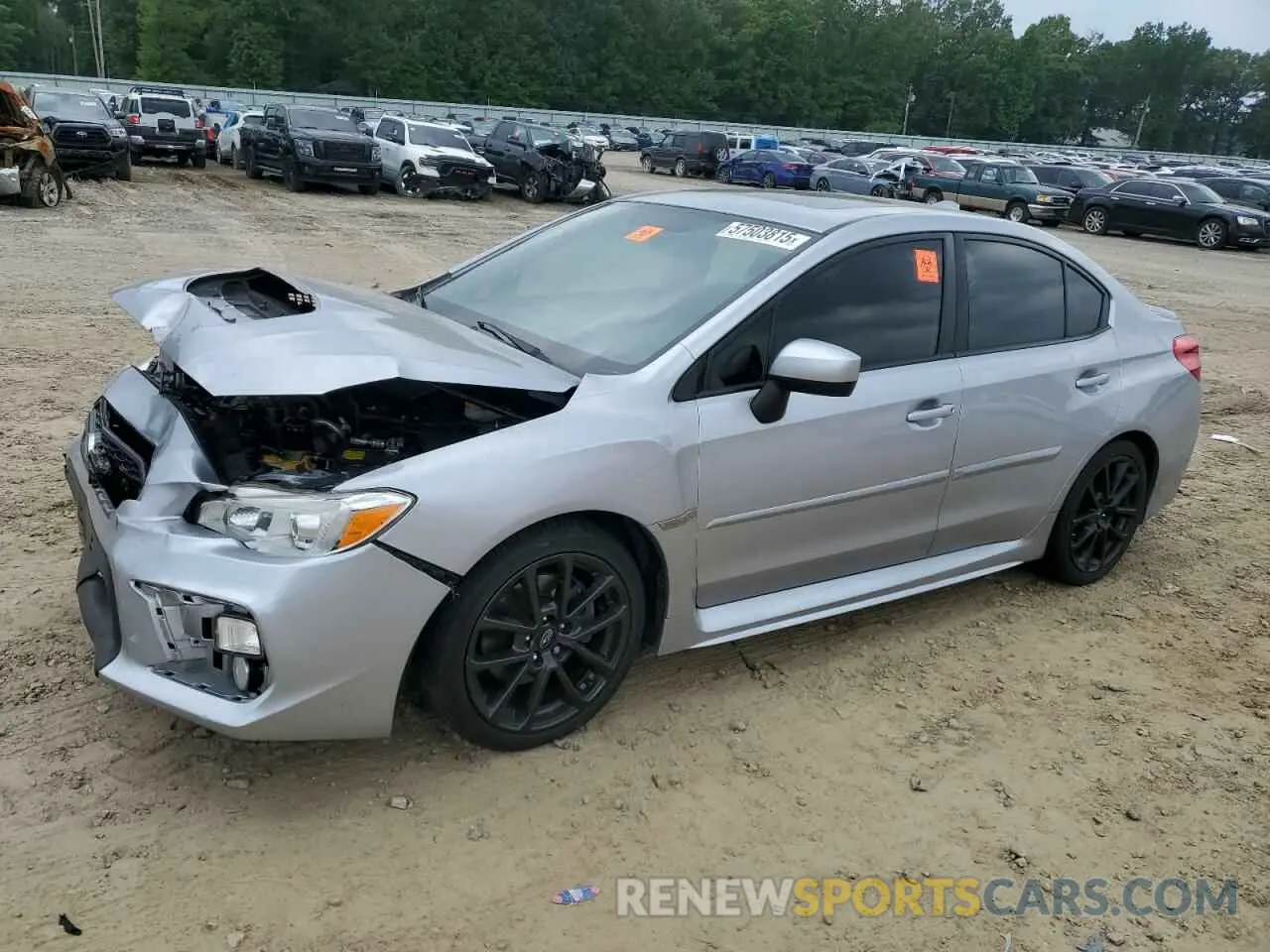 1 Фотография поврежденного автомобиля JF1VA1C60M9823558 SUBARU WRX 2021