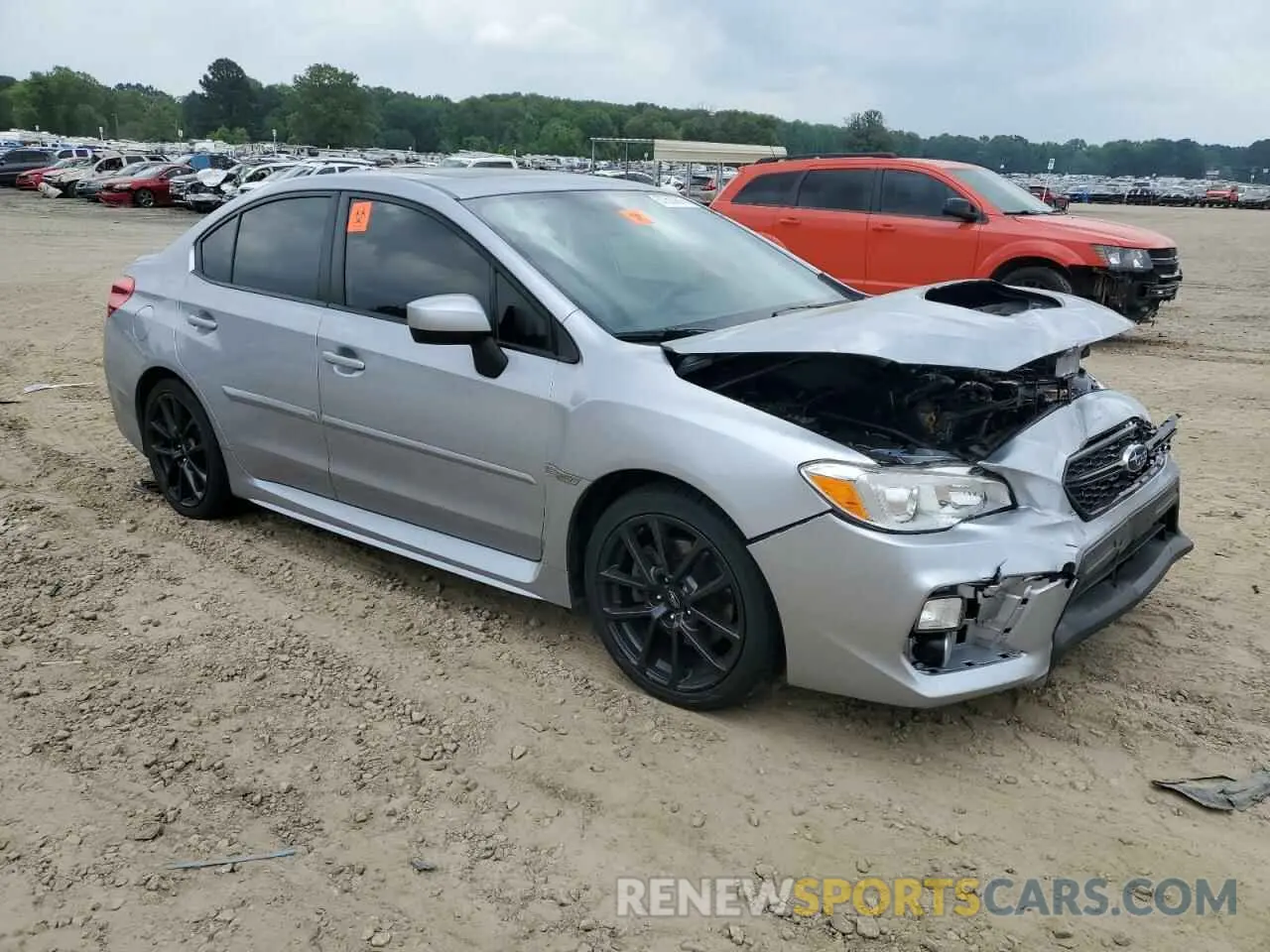 4 Фотография поврежденного автомобиля JF1VA1C60M9823558 SUBARU WRX 2021