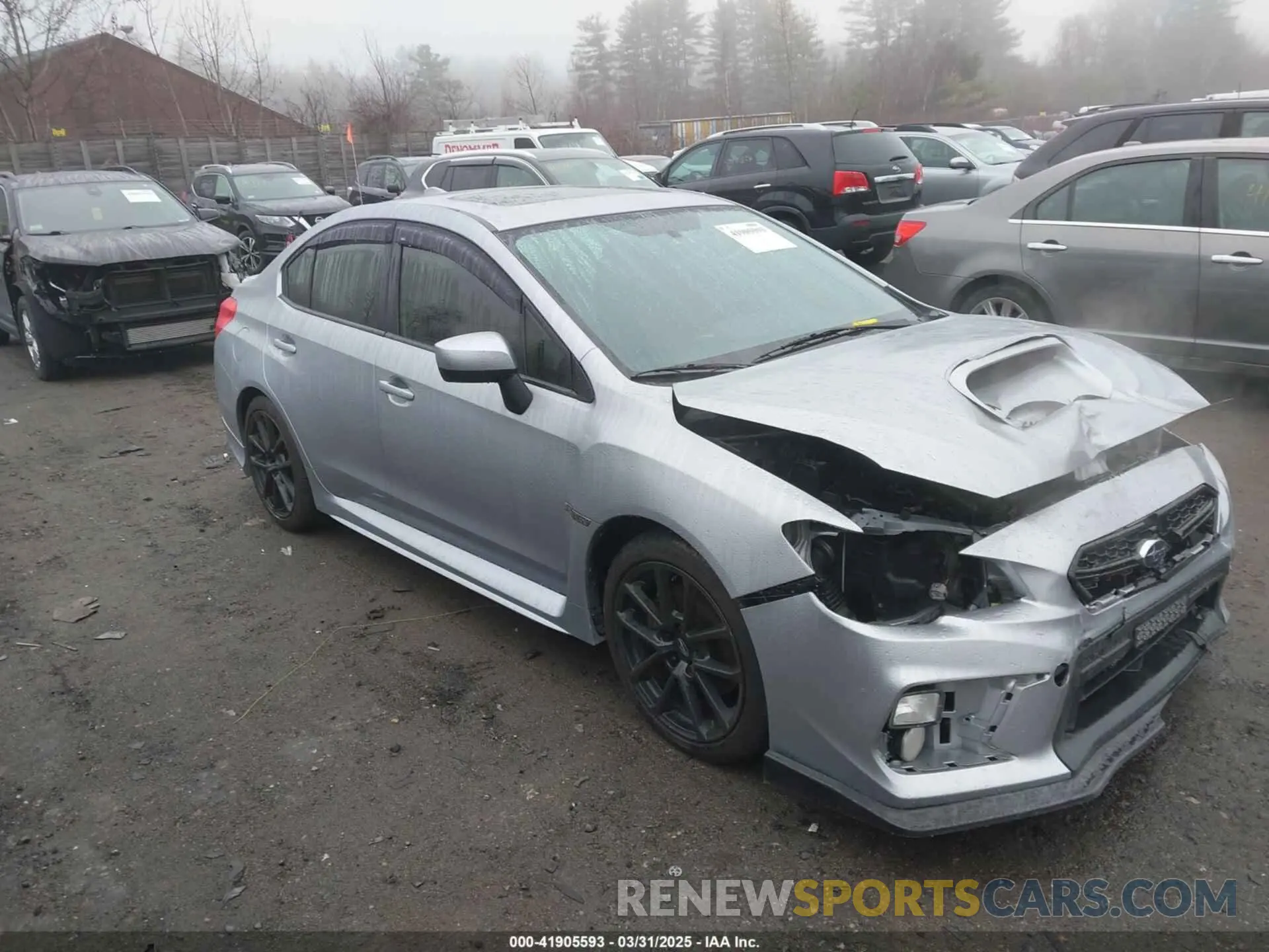 1 Photograph of a damaged car JF1VA1C62M9806051 SUBARU WRX 2021