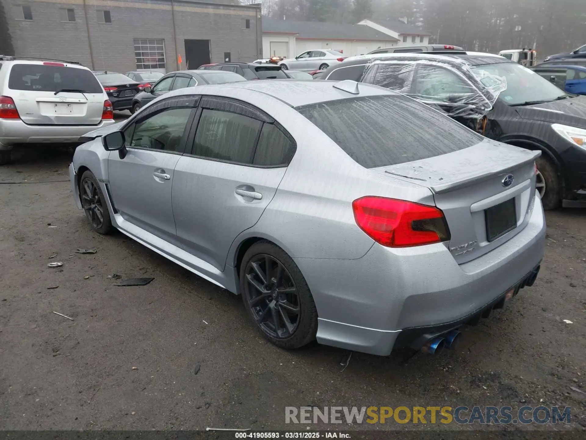 3 Photograph of a damaged car JF1VA1C62M9806051 SUBARU WRX 2021