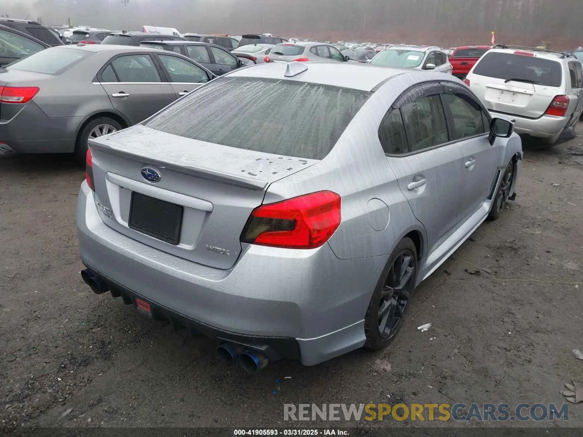 4 Photograph of a damaged car JF1VA1C62M9806051 SUBARU WRX 2021