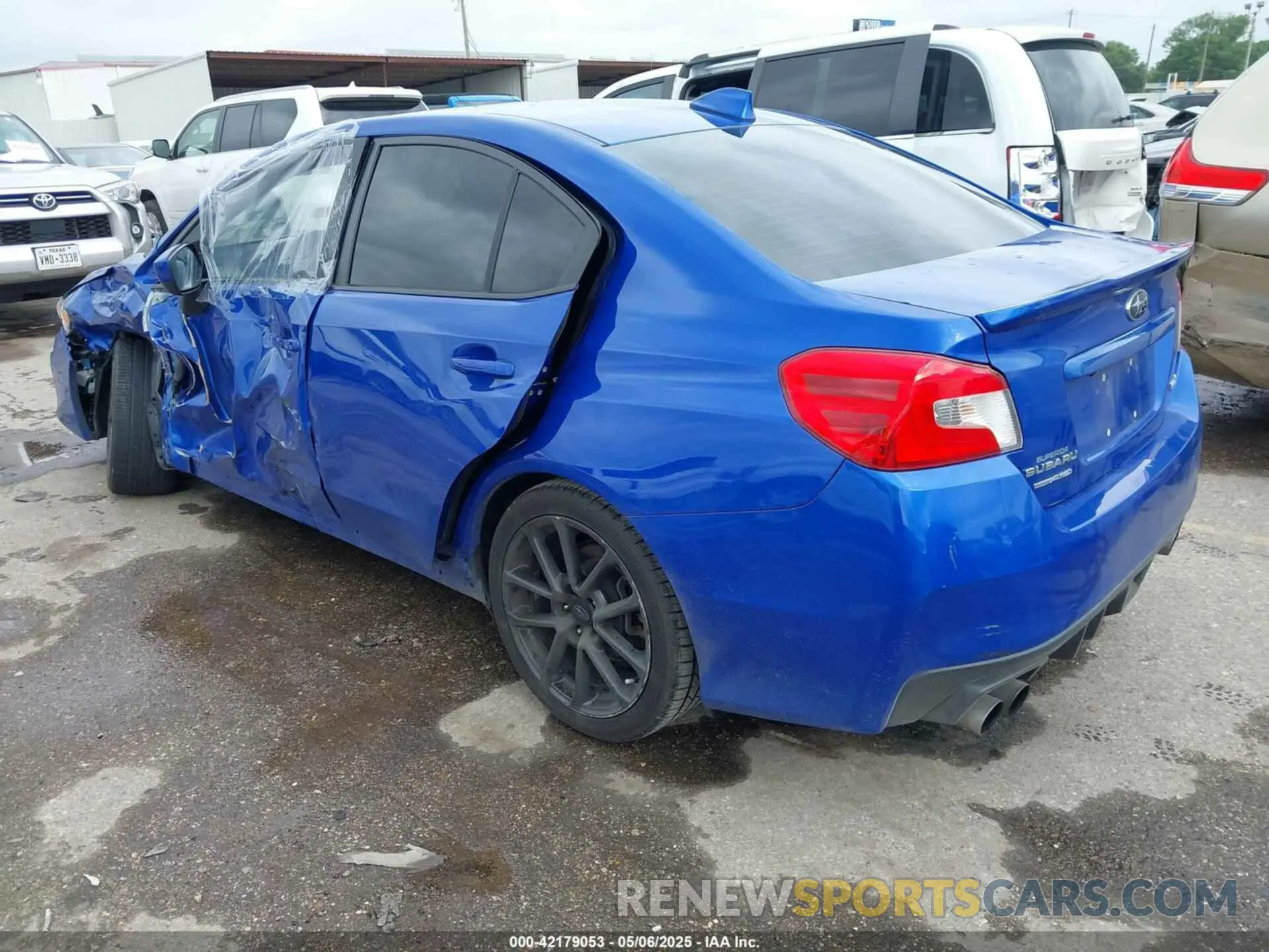 3 Photograph of a damaged car JF1VA1C62M9808110 SUBARU WRX 2021