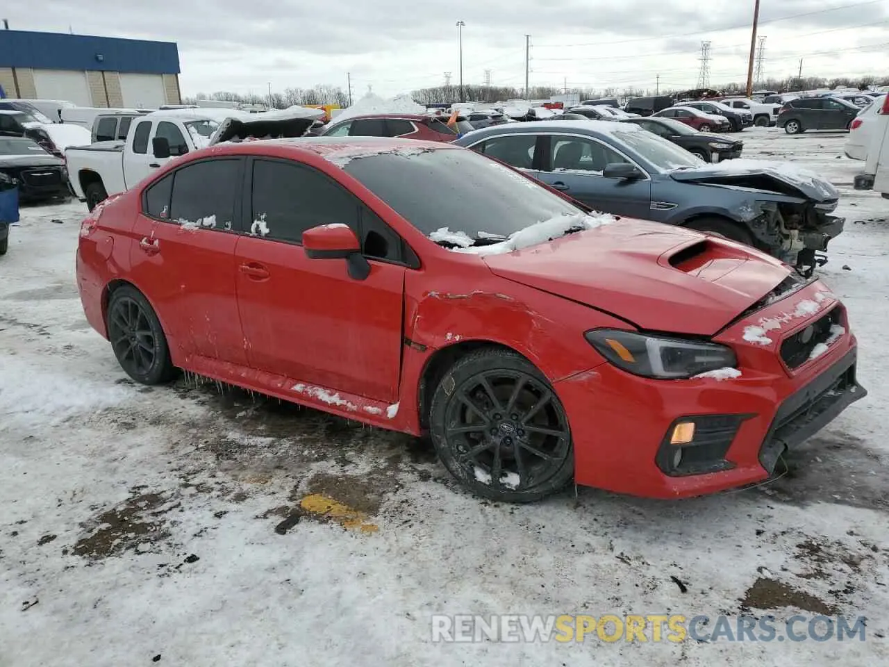 4 Фотография поврежденного автомобиля JF1VA1C63M9817091 SUBARU WRX 2021