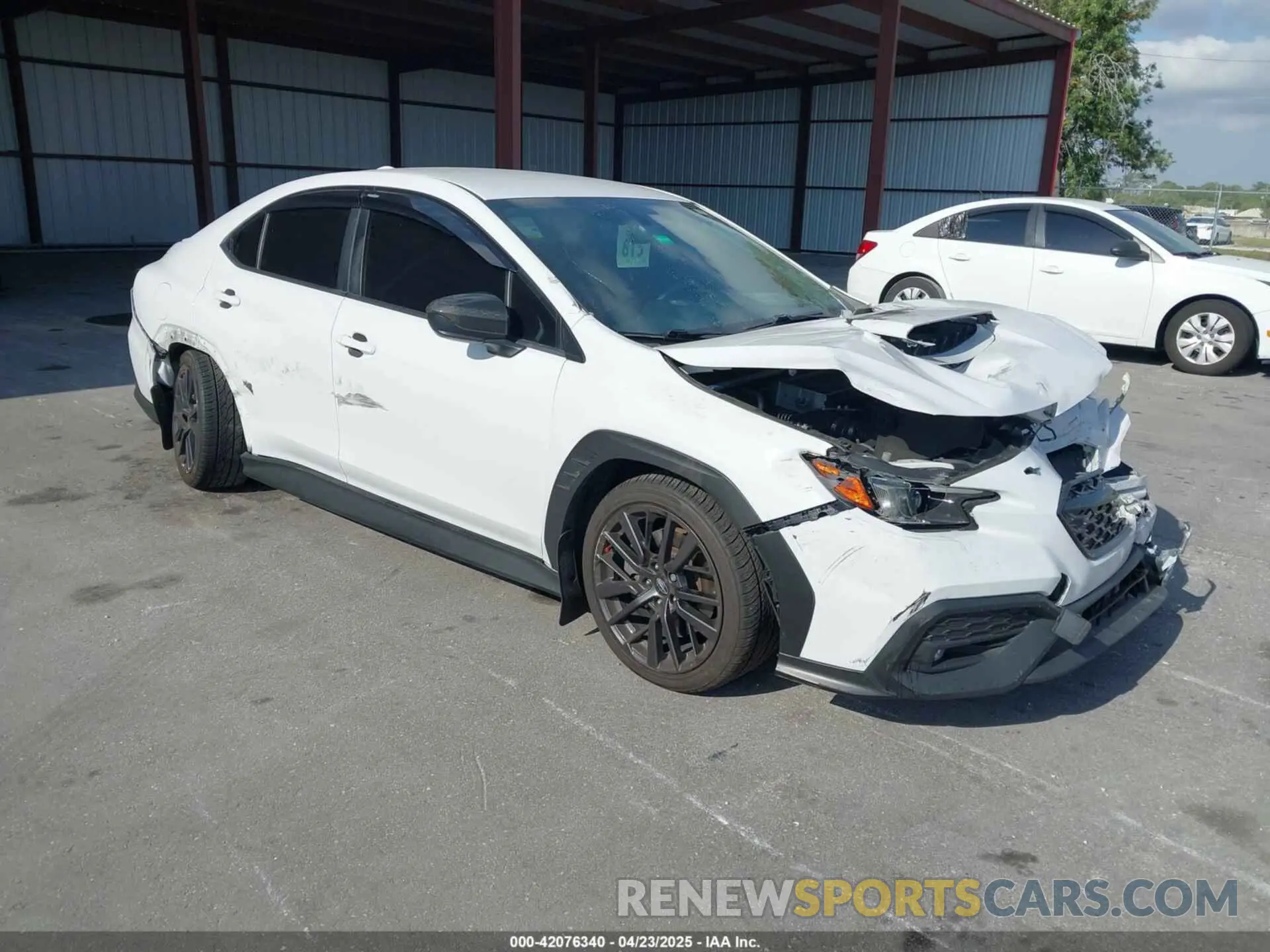 1 Photograph of a damaged car JF1VA1C65M9821921 SUBARU WRX 2021