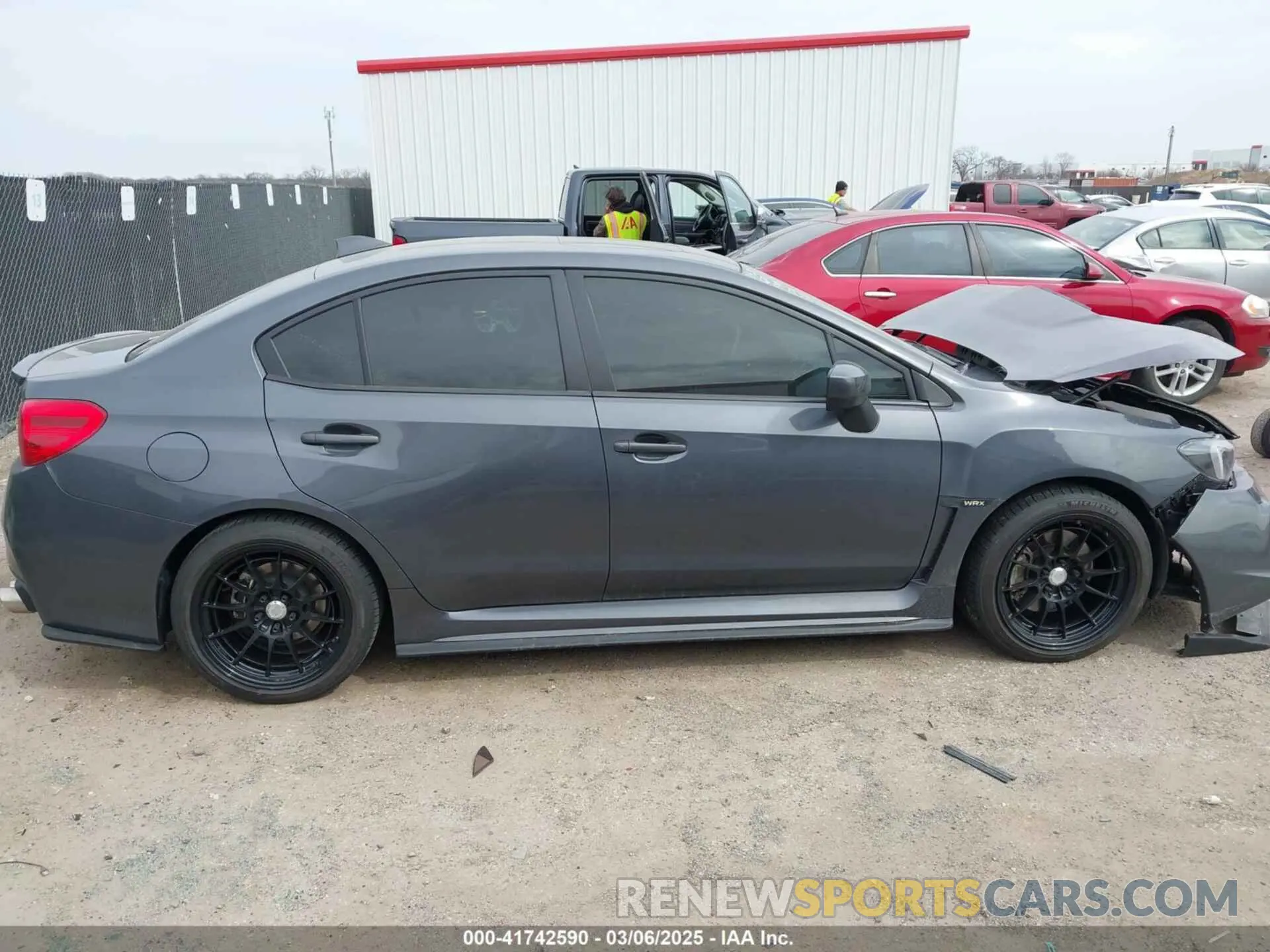 13 Photograph of a damaged car JF1VA1C68M9809598 SUBARU WRX 2021