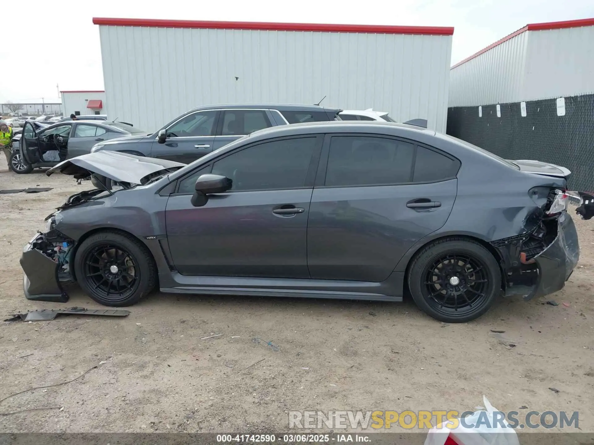 14 Photograph of a damaged car JF1VA1C68M9809598 SUBARU WRX 2021