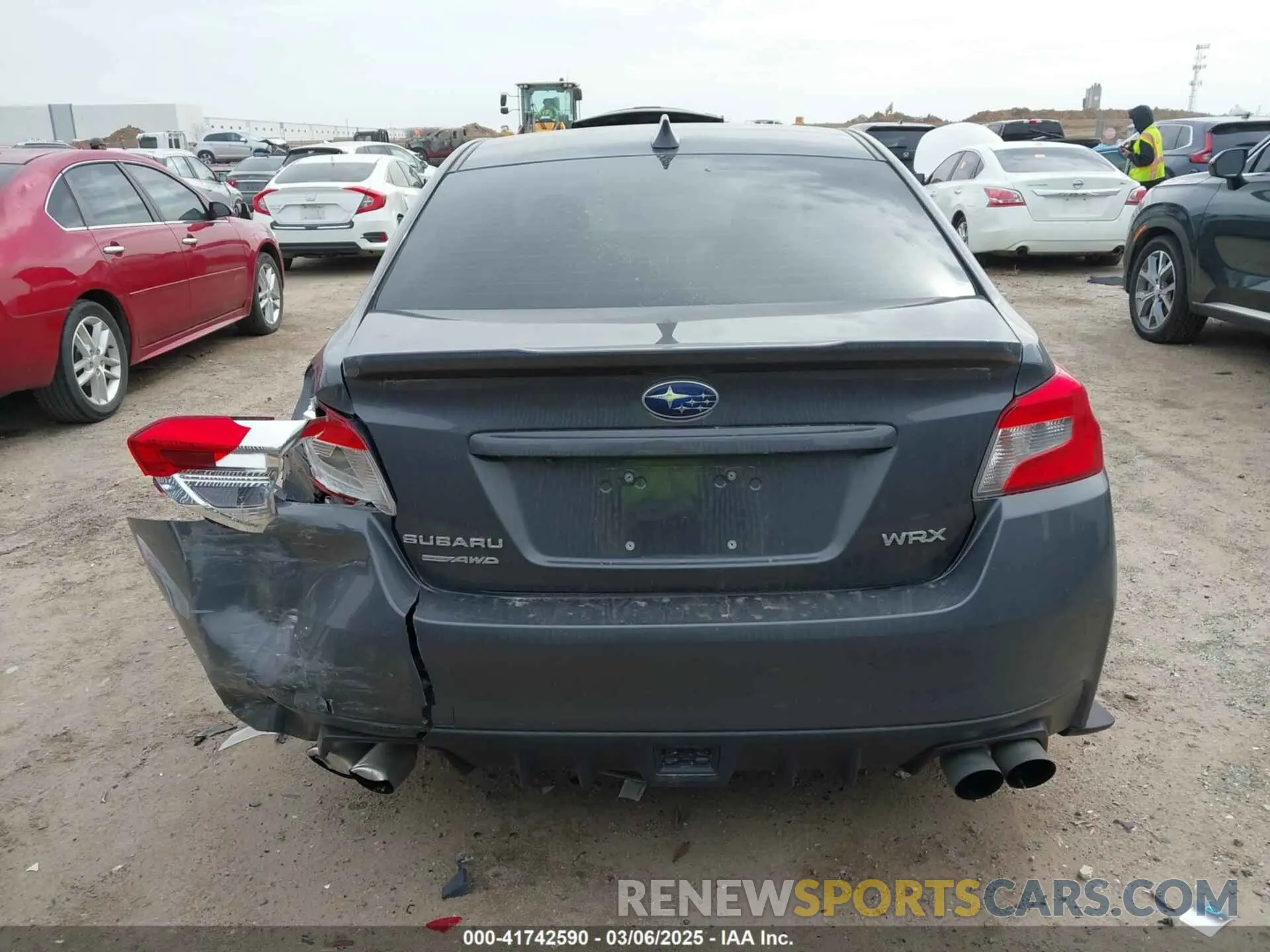 16 Photograph of a damaged car JF1VA1C68M9809598 SUBARU WRX 2021