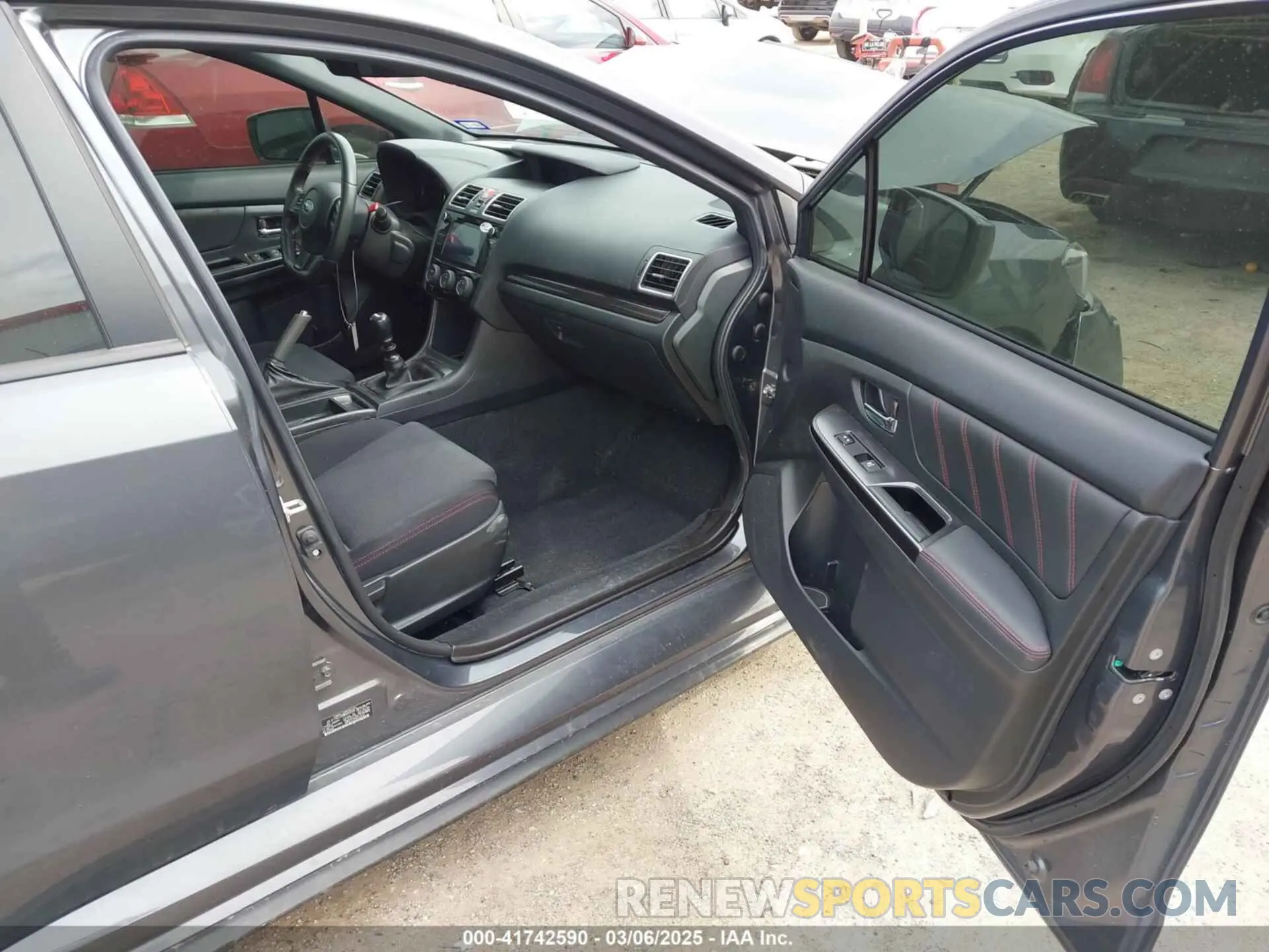 5 Photograph of a damaged car JF1VA1C68M9809598 SUBARU WRX 2021