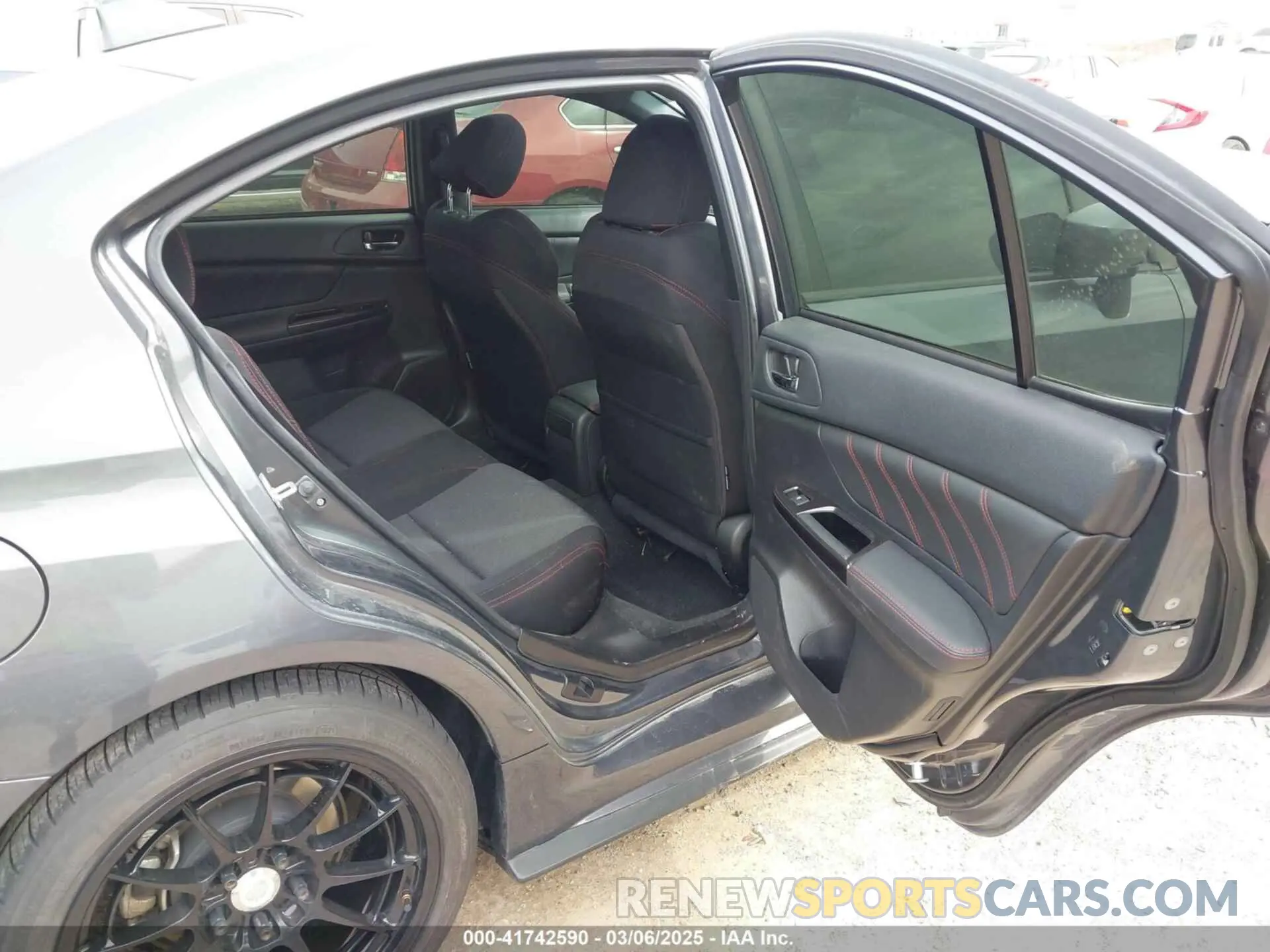 8 Photograph of a damaged car JF1VA1C68M9809598 SUBARU WRX 2021