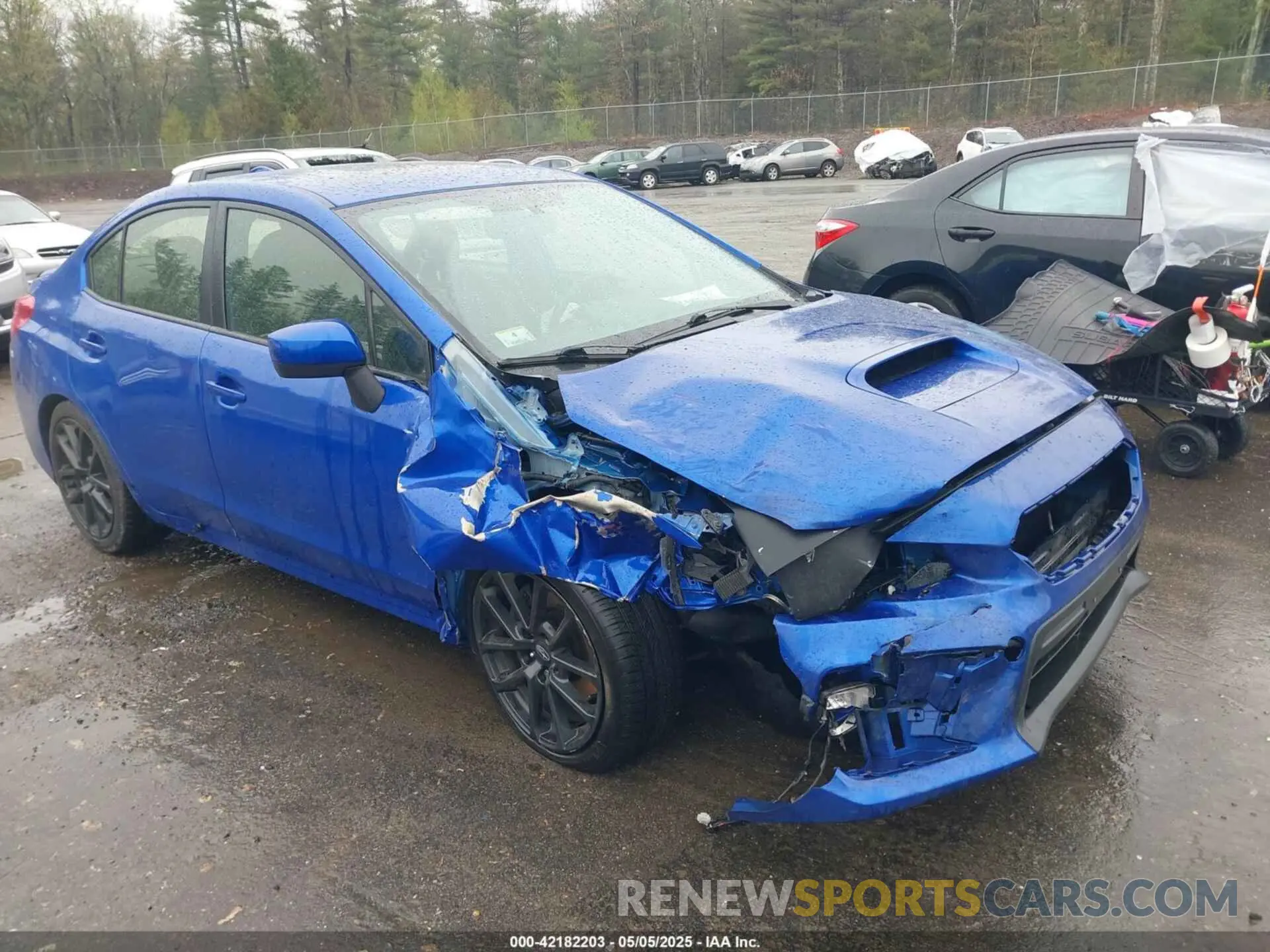 1 Фотография поврежденного автомобиля JF1VA1C6XM9818786 SUBARU WRX 2021