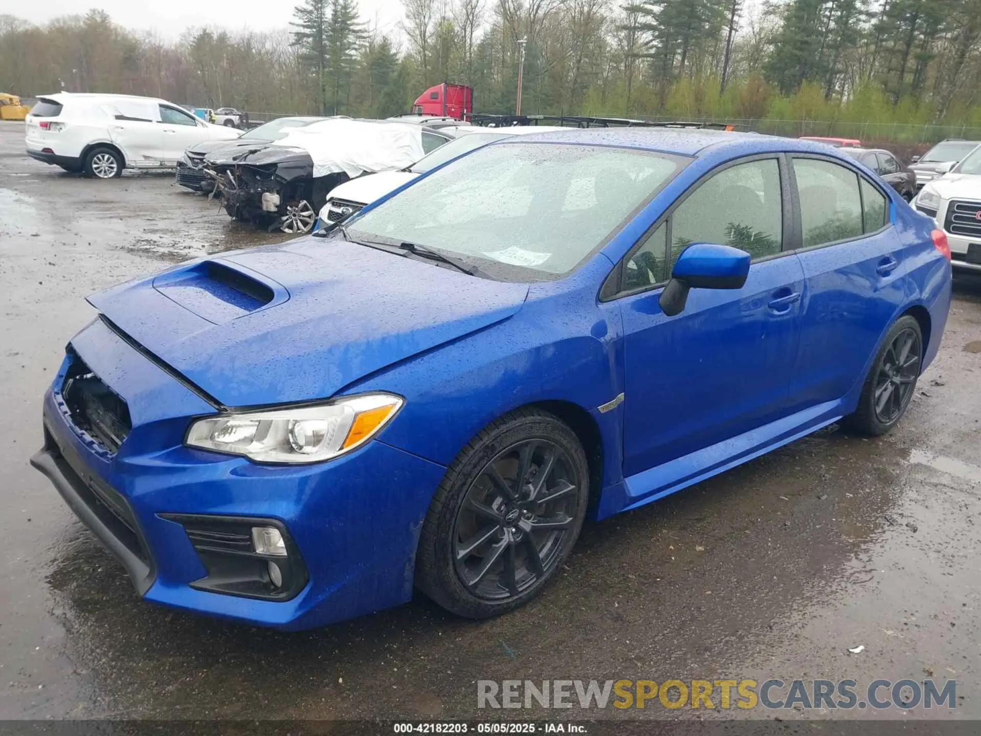 2 Фотография поврежденного автомобиля JF1VA1C6XM9818786 SUBARU WRX 2021