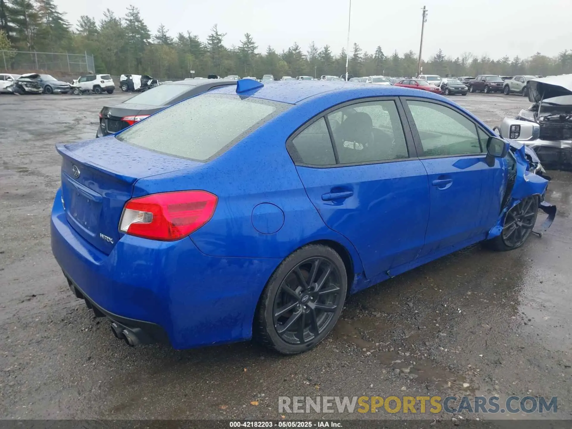 4 Фотография поврежденного автомобиля JF1VA1C6XM9818786 SUBARU WRX 2021