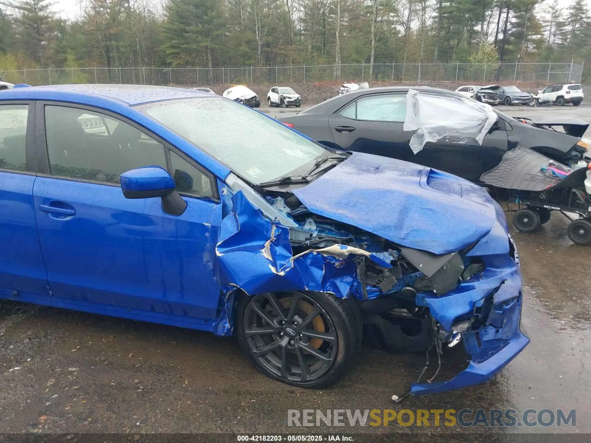 6 Фотография поврежденного автомобиля JF1VA1C6XM9818786 SUBARU WRX 2021