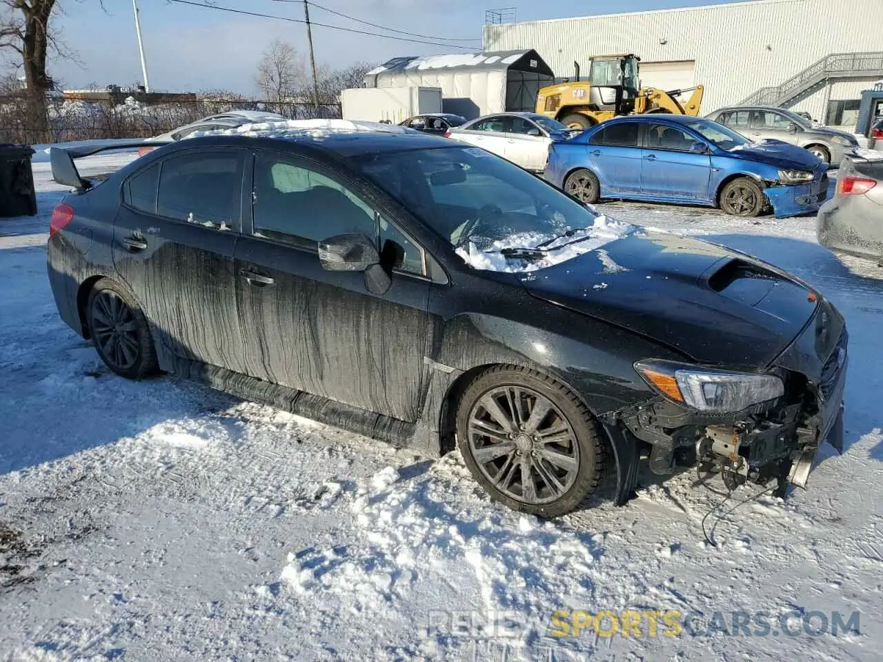 4 Photograph of a damaged car JF1VA1D63M9819311 SUBARU WRX 2021