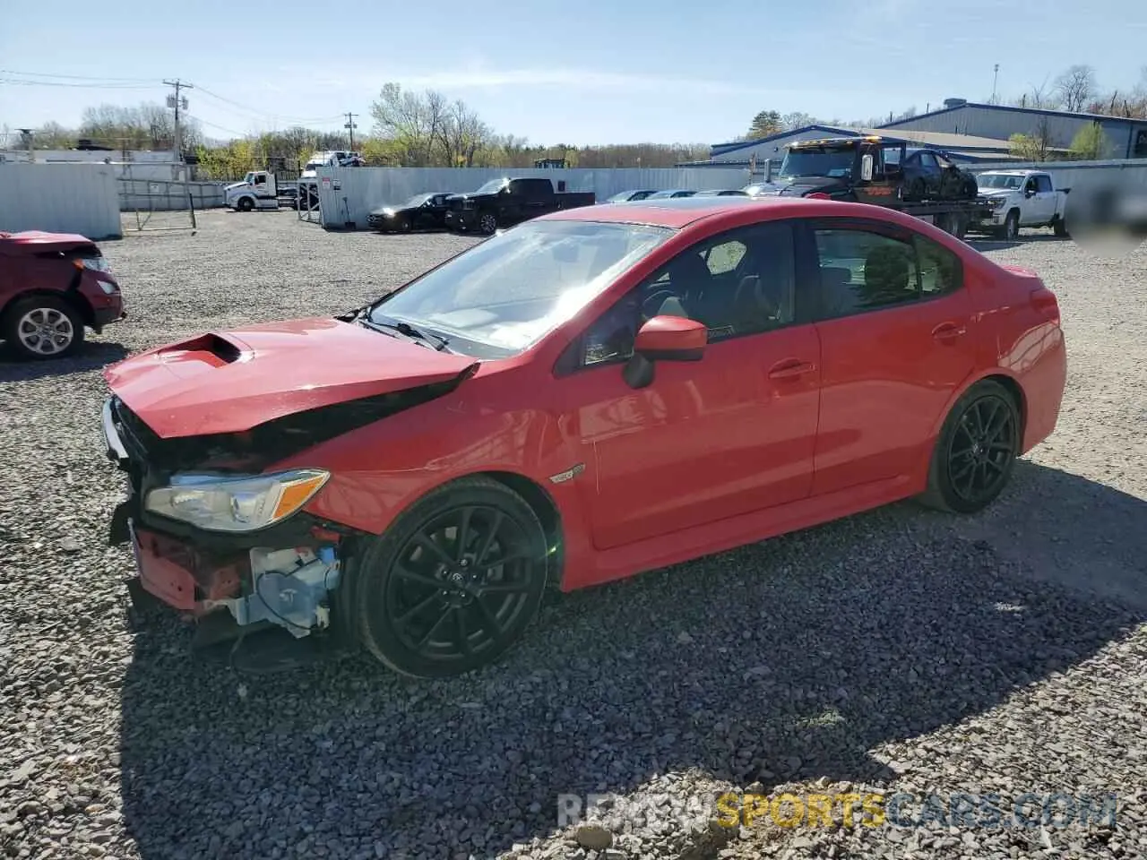 1 Photograph of a damaged car JF1VA1F6XM8808681 SUBARU WRX 2021