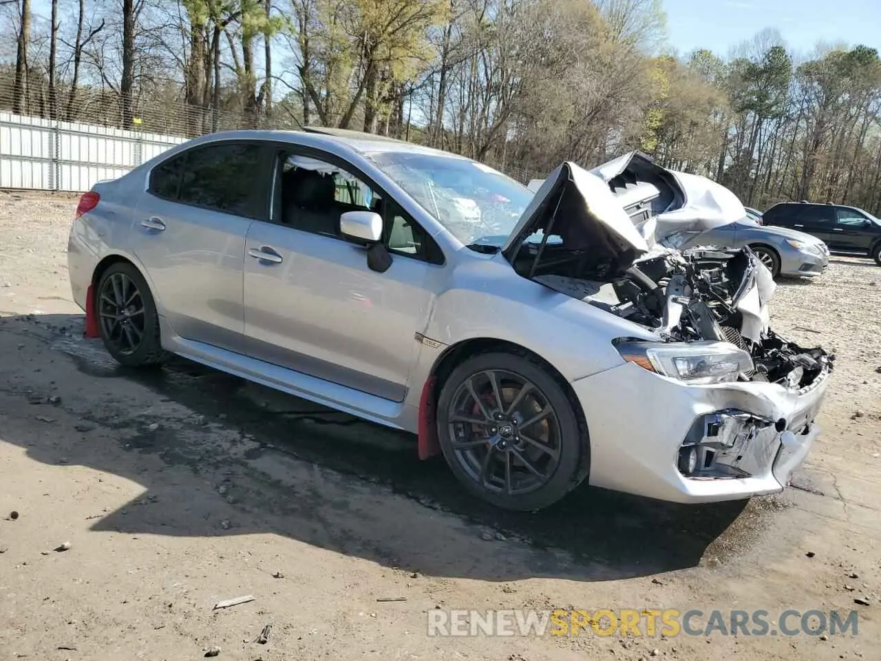 4 Photograph of a damaged car JF1VA1H61M9807975 SUBARU WRX 2021