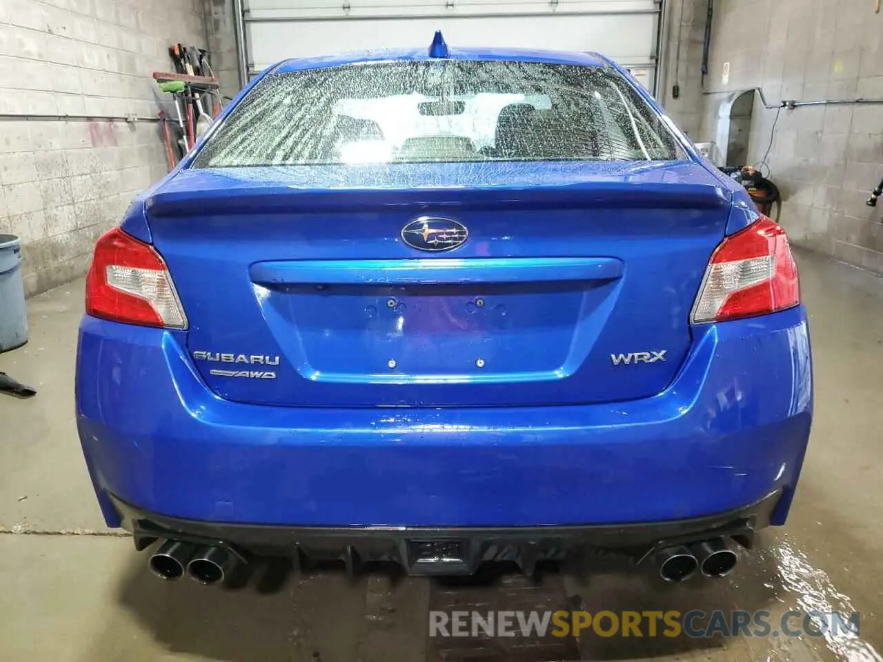 6 Photograph of a damaged car JF1VA1J61M9805766 SUBARU WRX 2021