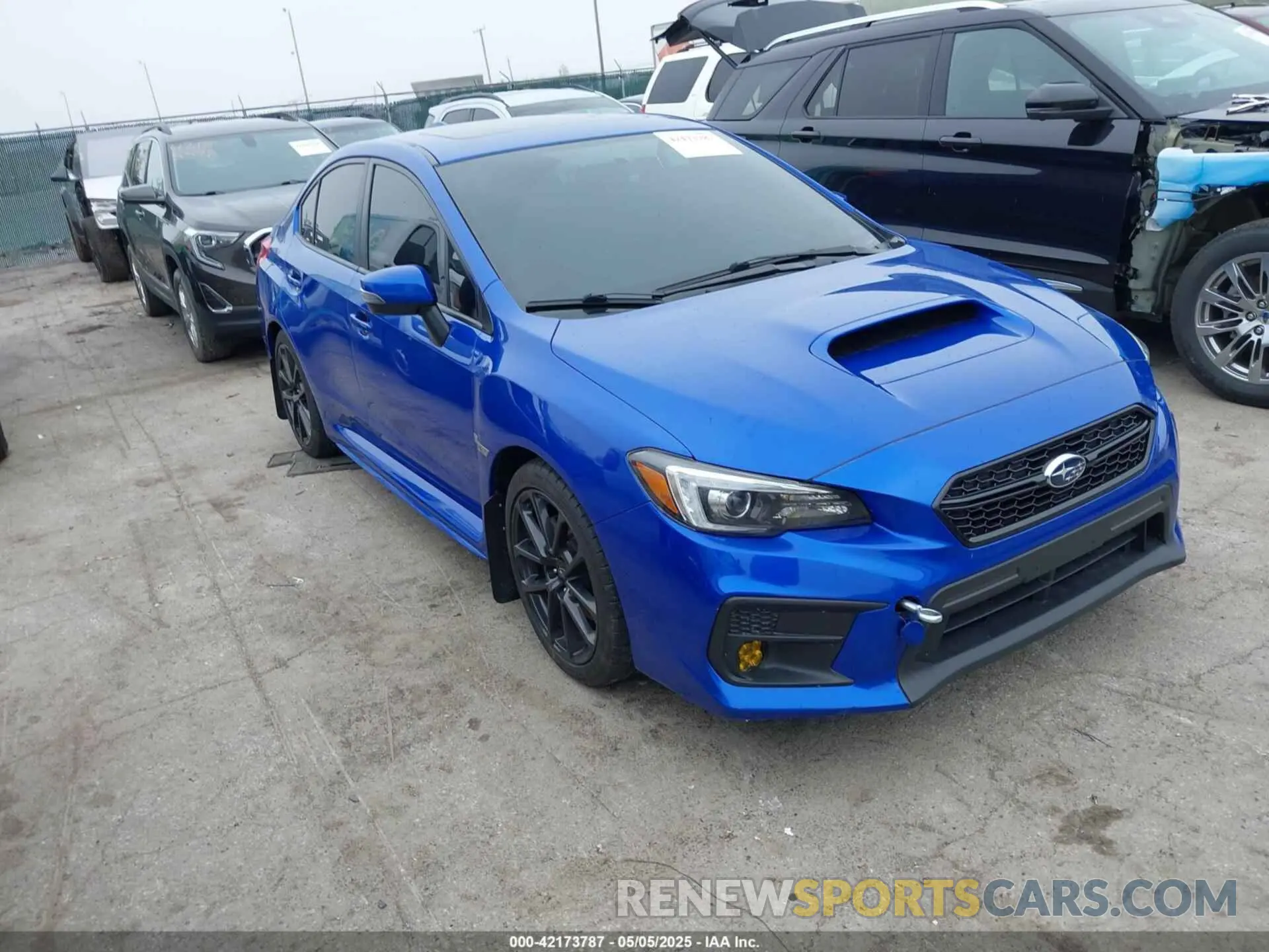 1 Photograph of a damaged car JF1VA1J68M9810284 SUBARU WRX 2021