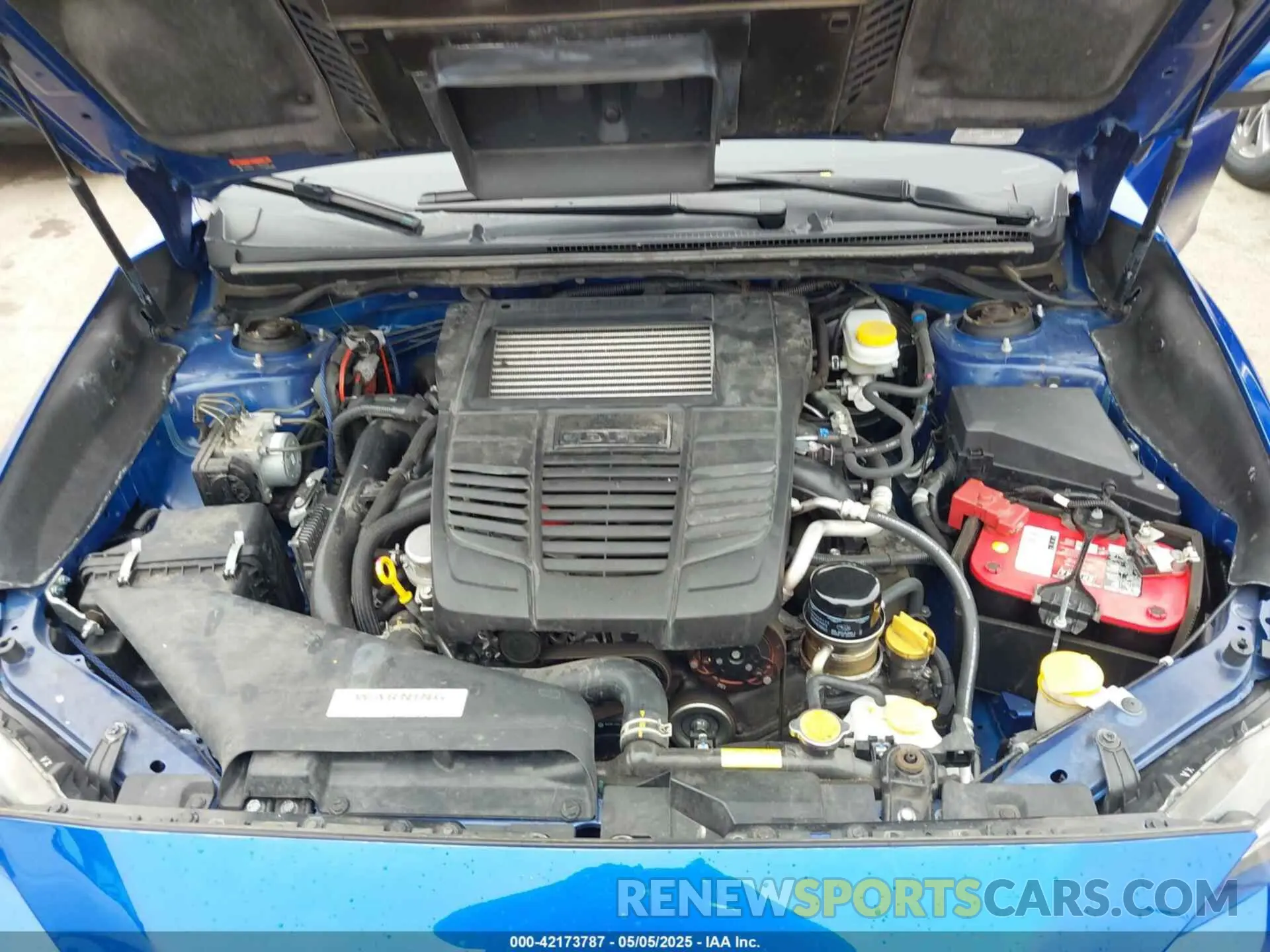 10 Photograph of a damaged car JF1VA1J68M9810284 SUBARU WRX 2021