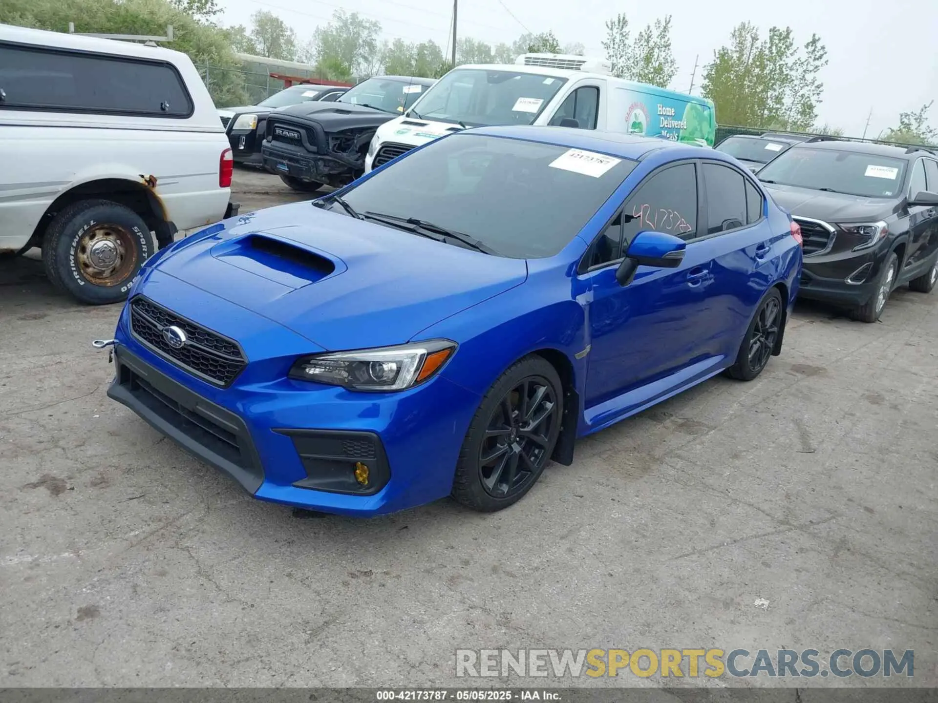 2 Photograph of a damaged car JF1VA1J68M9810284 SUBARU WRX 2021