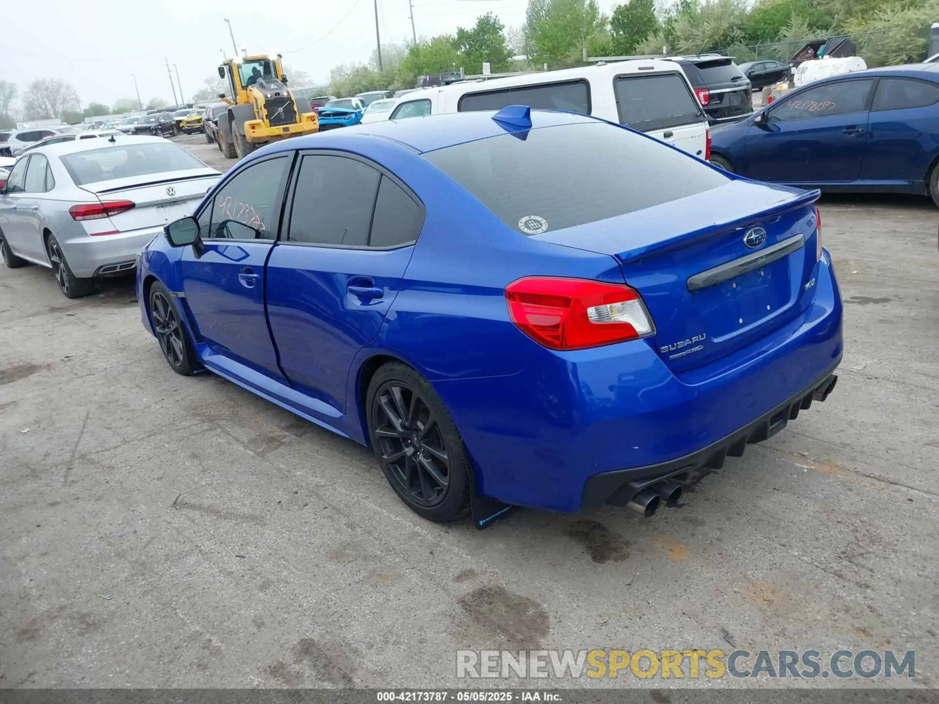 3 Photograph of a damaged car JF1VA1J68M9810284 SUBARU WRX 2021
